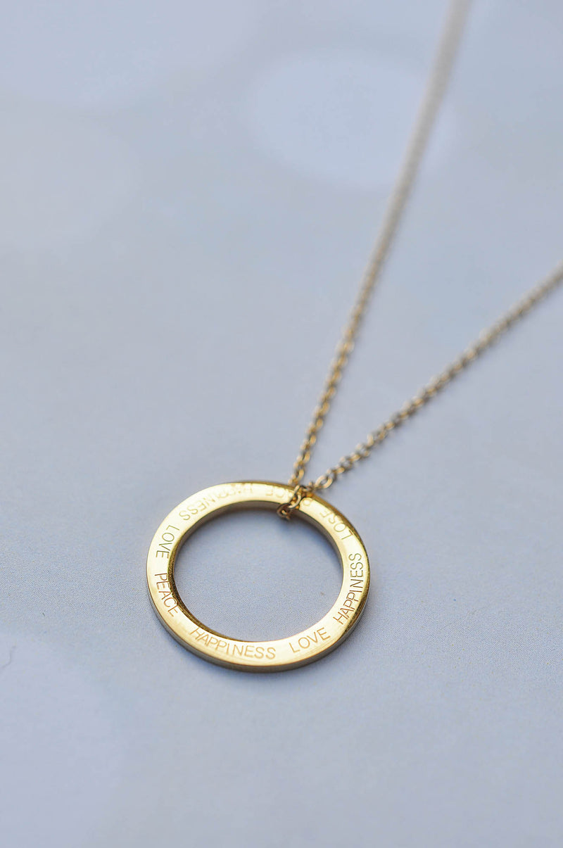 CIRCLE OF LIFE necklace / CIRCLE OF LIFE ogrlica