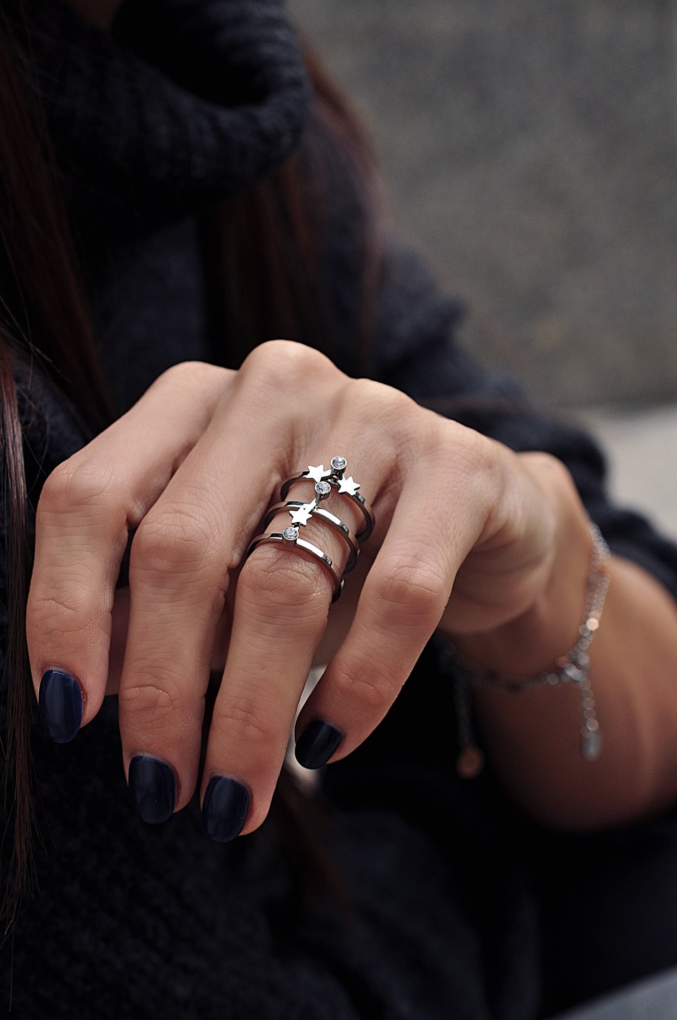 GALAXY Dreifachring / GALAXY trostruki prsten