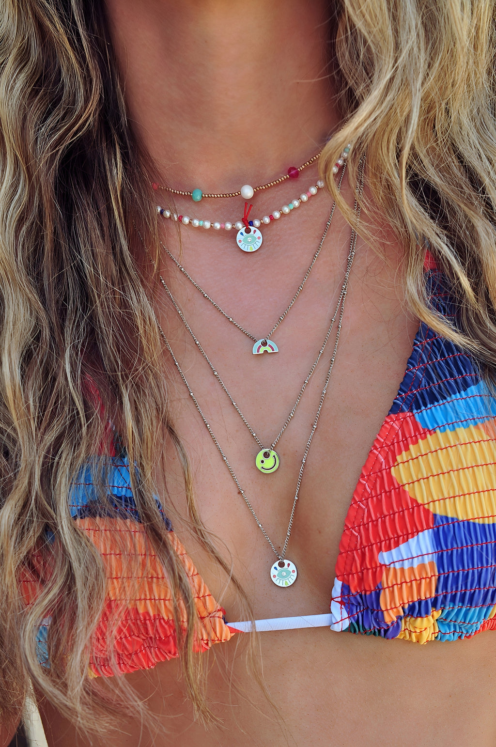 PINA COLADA choker necklace / PINA COLADA ogrlica uz vrat