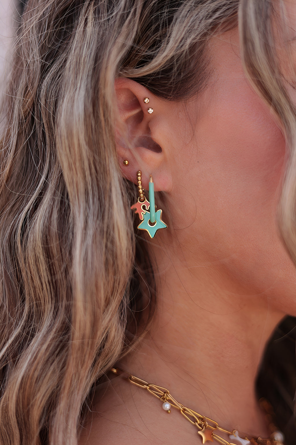 APEROL classic drop hoops / APEROL okrugli ringovi