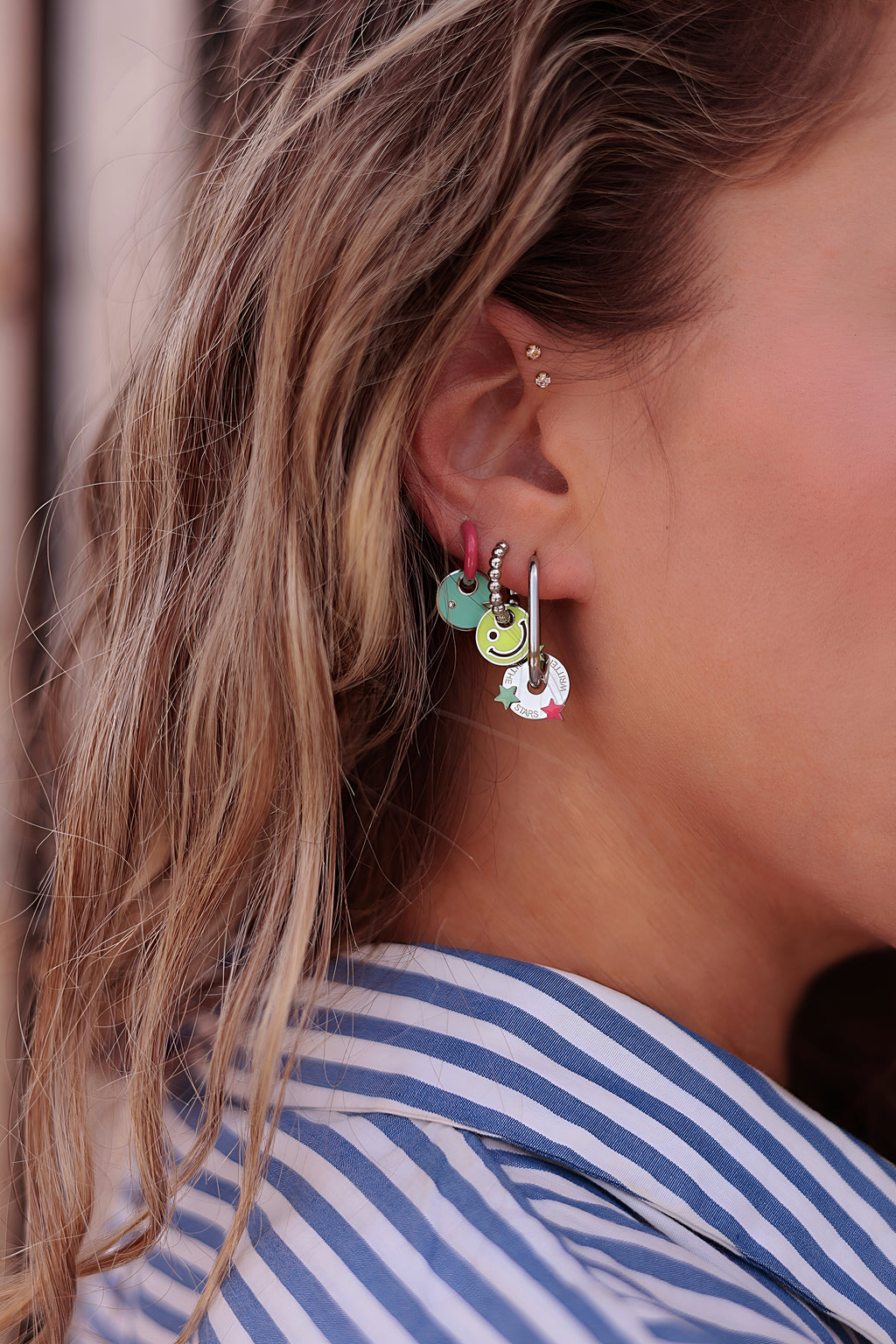TEQUILA SUNRISE oval hoops / TEQUILA SUNRISE ovalni ringovi