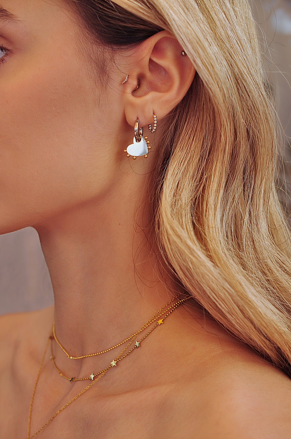 FUNKY LOVERS mini hoops