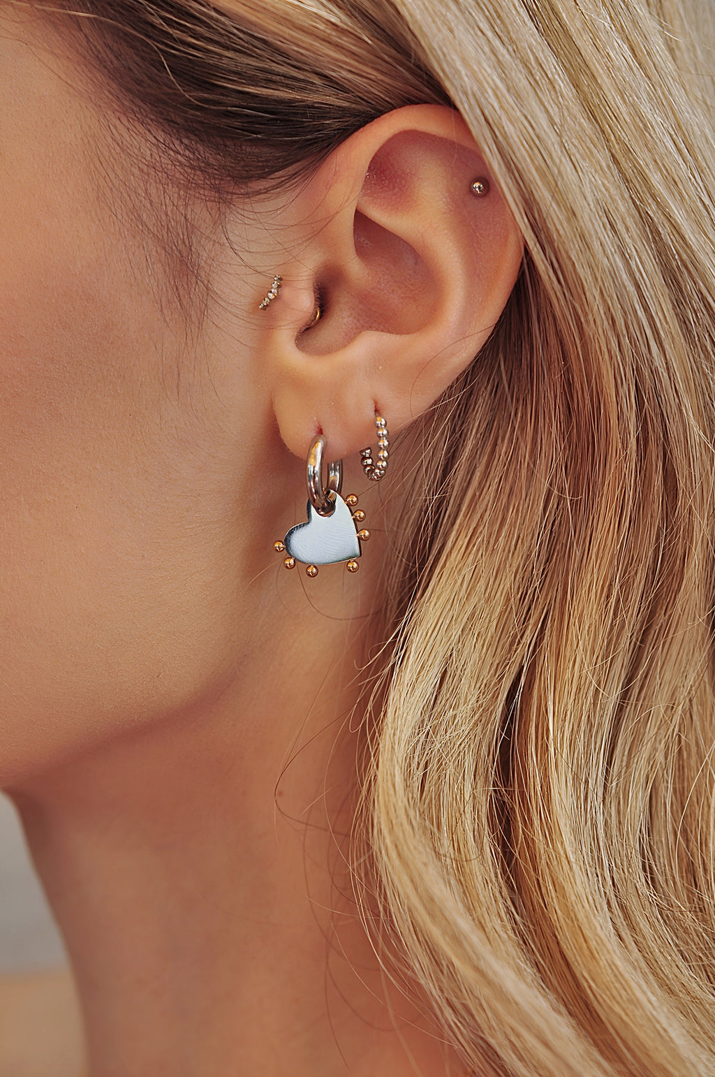 FUNKY LOVERS mini hoops