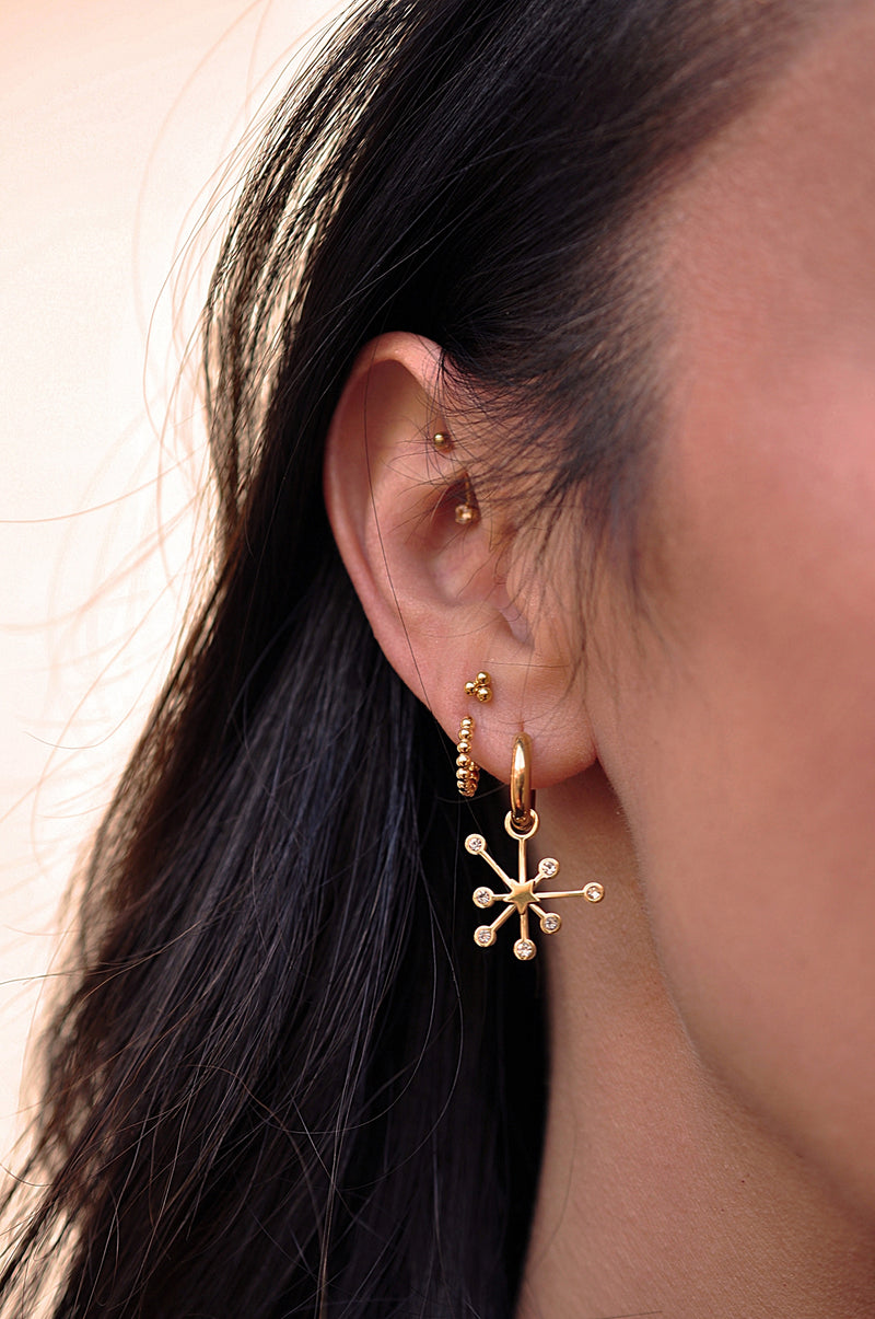 NIGHT SPARK mini hoops / NIGHT SPARK mini ringovi