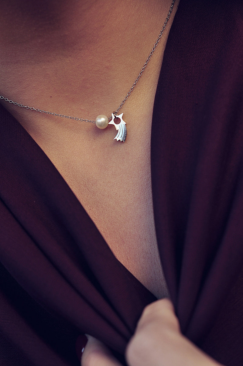SHOOTING STAR necklace / SHOOTING STAR ogrlica
