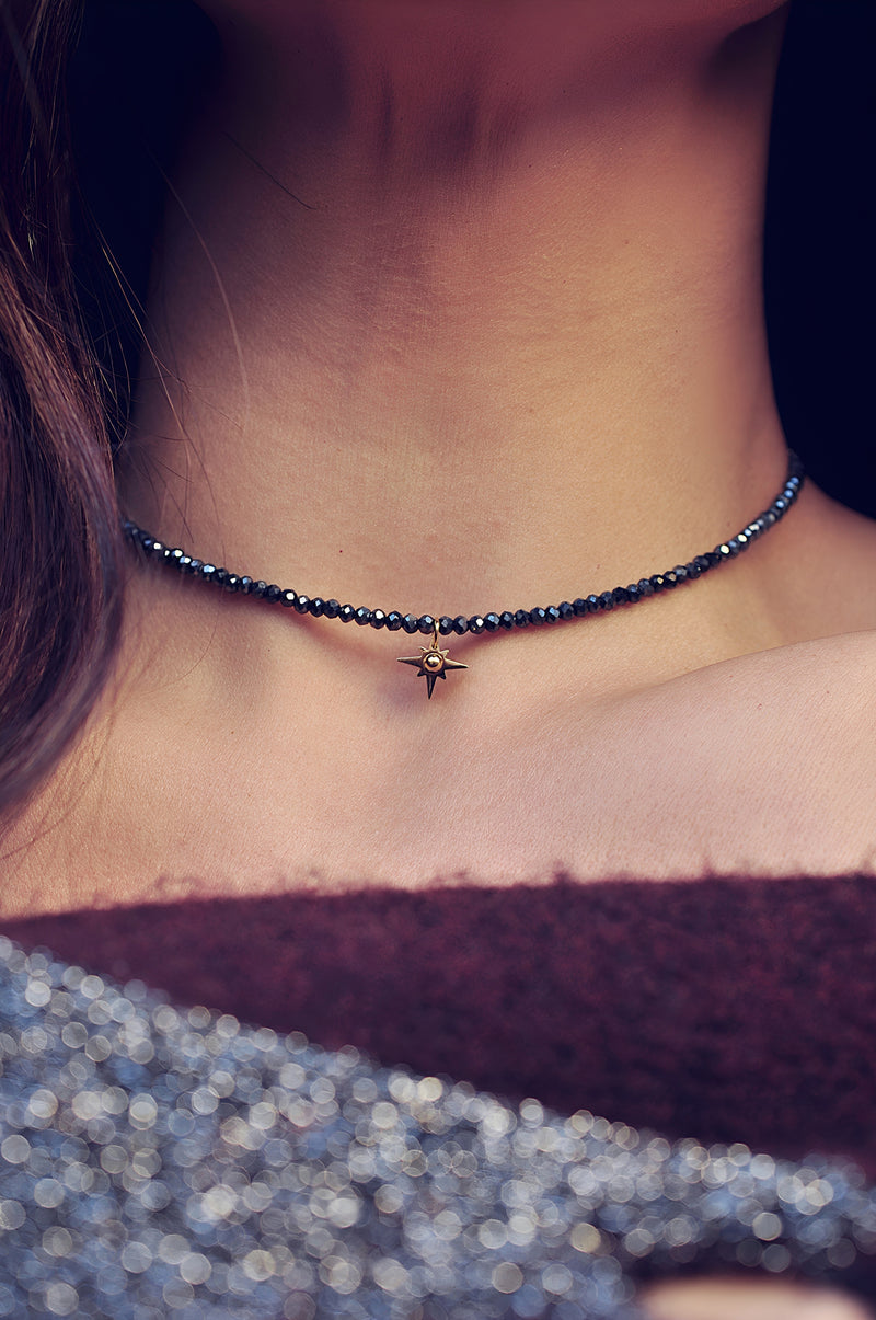 NORTHERN STAR choker necklace / NORTHERN STAR choker ogrlica