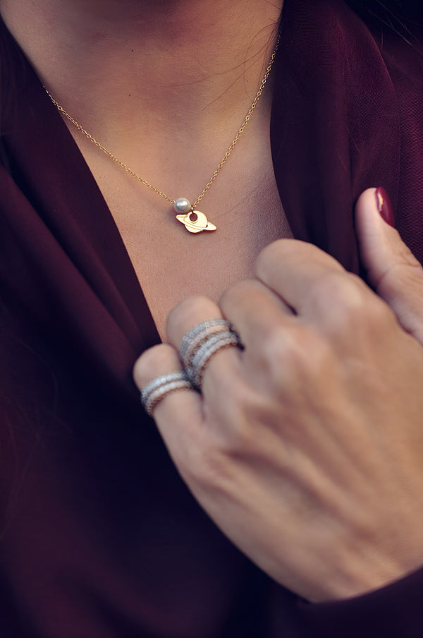 SATURN necklace / SATURN ogrlica