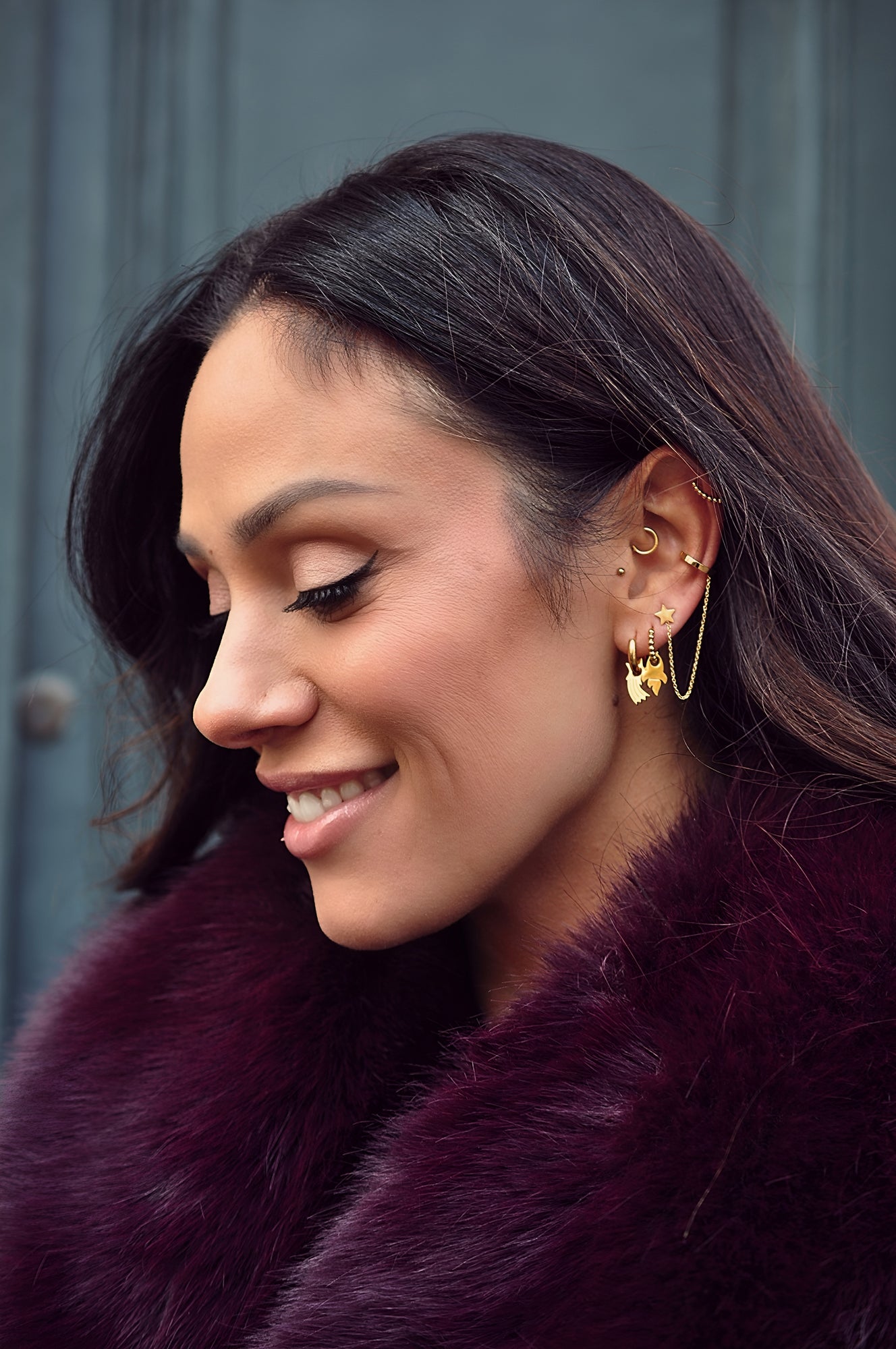 APOLLO mini dot hoops / APOLLO mini dot ringovi