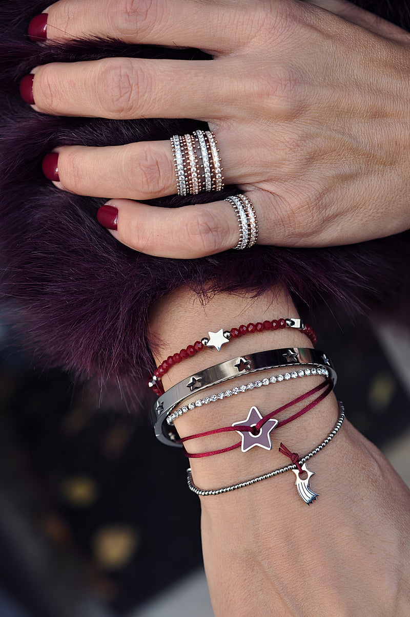 SHOOTING STAR dot bead bracelet / SHOOTING STAR točkasta narukvica