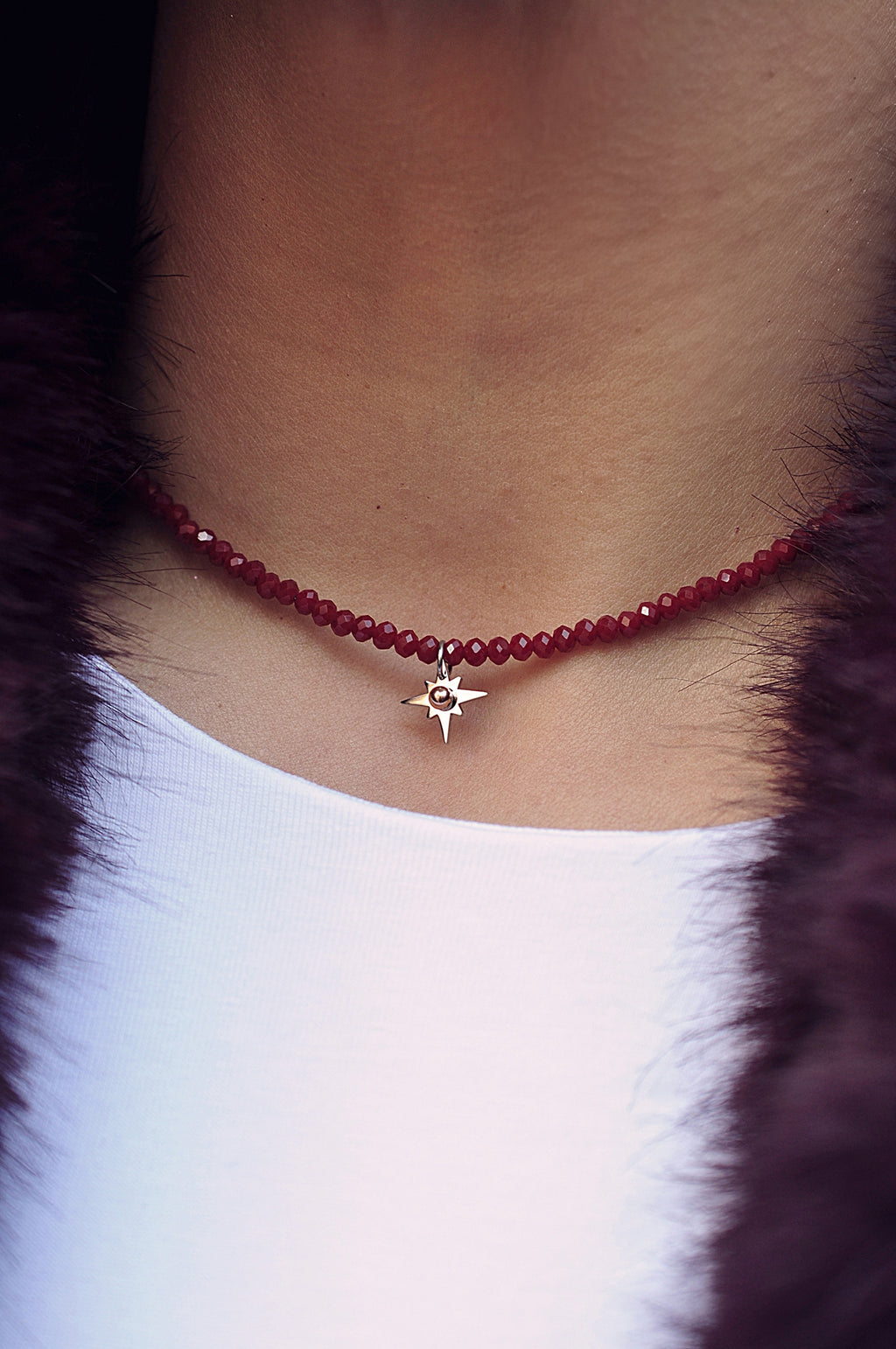 NORTHERN STAR choker necklace / NORTHERN STAR choker ogrlica