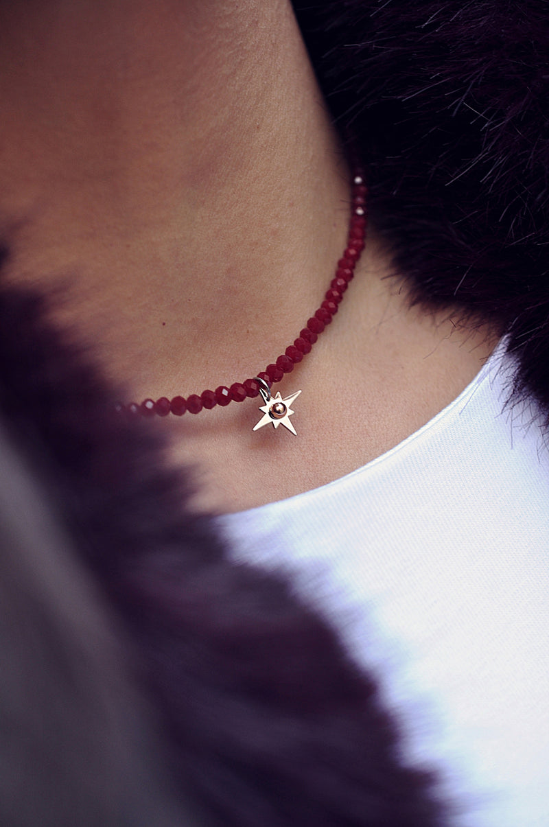 NORTHERN STAR choker necklace / NORTHERN STAR choker ogrlica