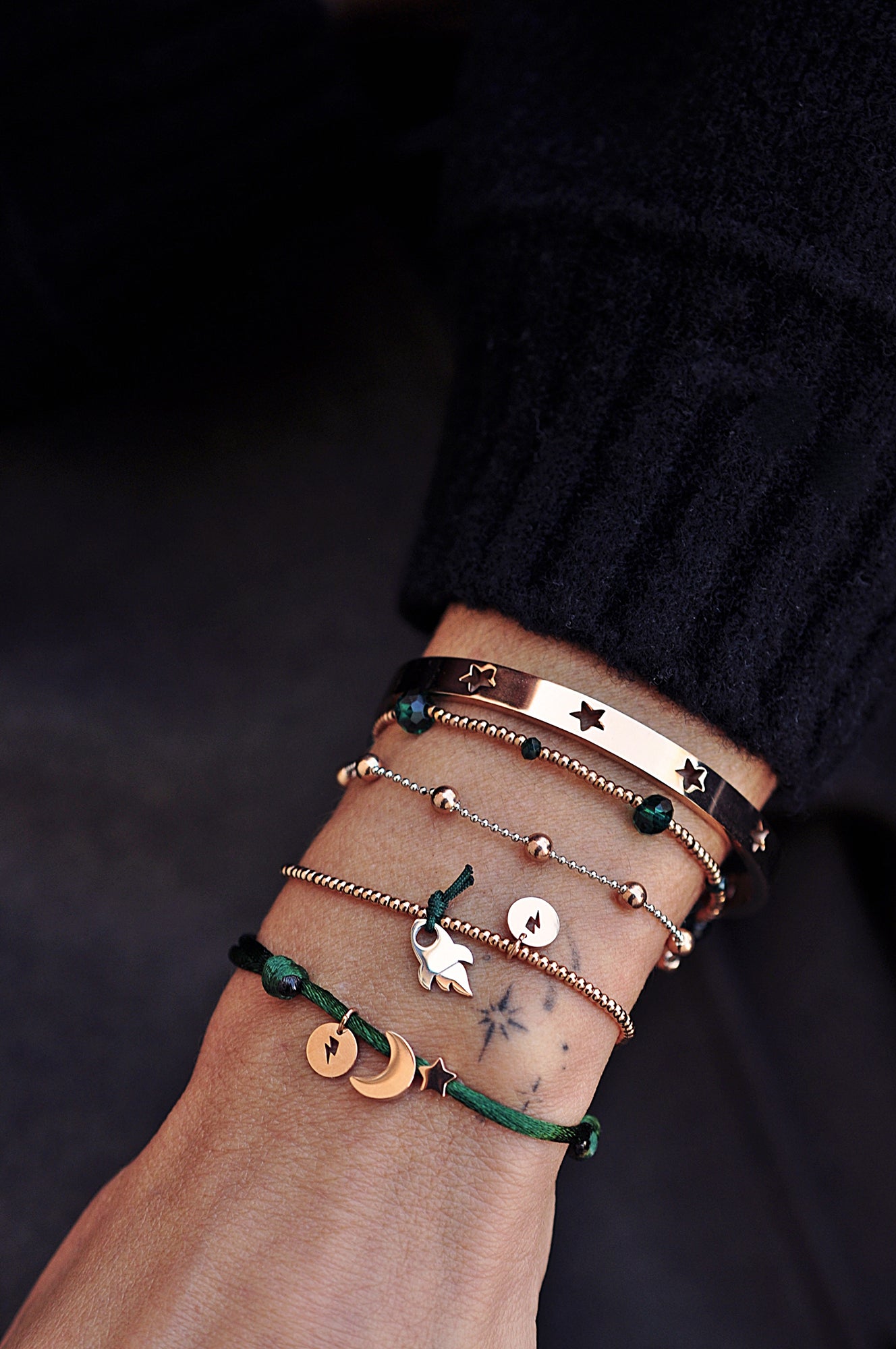 APOLLO dot bead bracelet / APOLLO točkasta narukvica