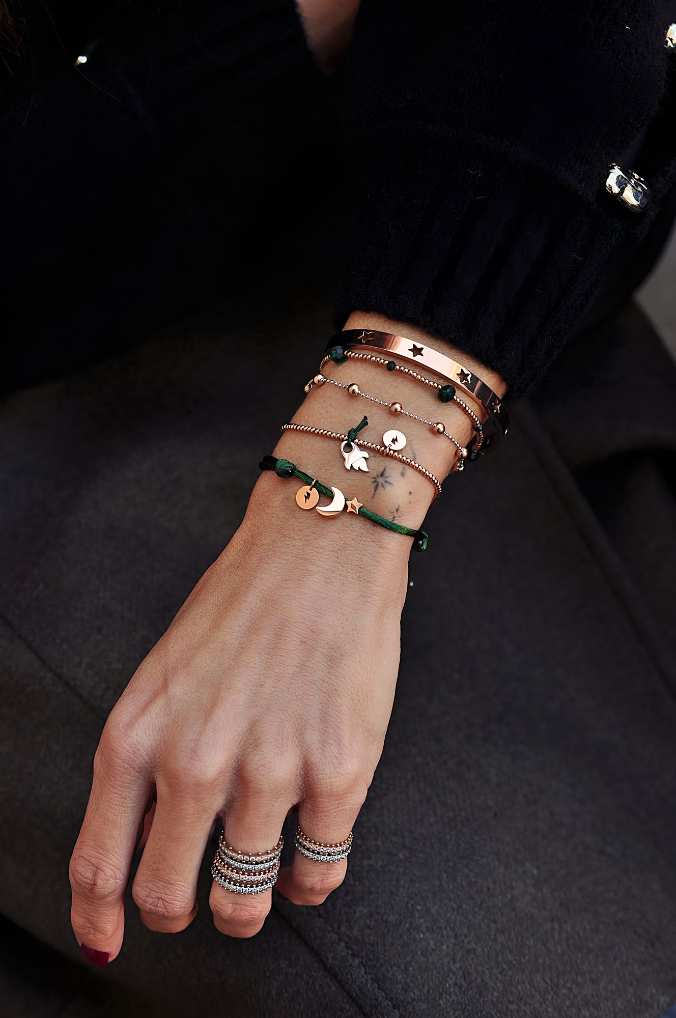 APOLLO dot bead bracelet / APOLLO točkasta narukvica