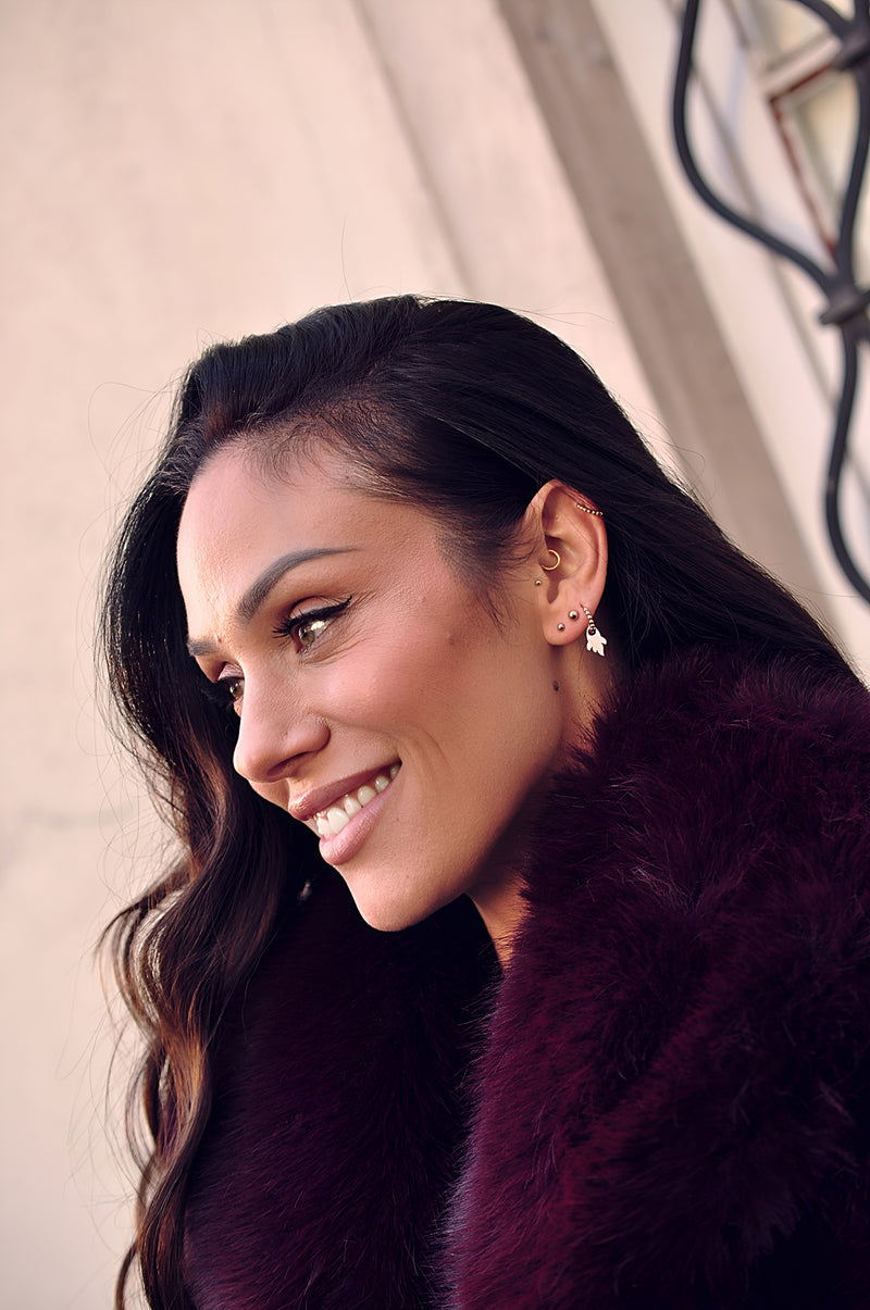 APOLLO mini dot hoops / APOLLO mini dot ringovi