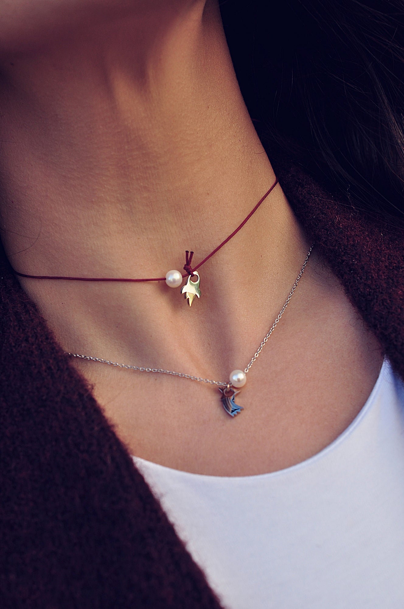 GALAXY string choker necklace / GALAXY ogrlica uz vrat