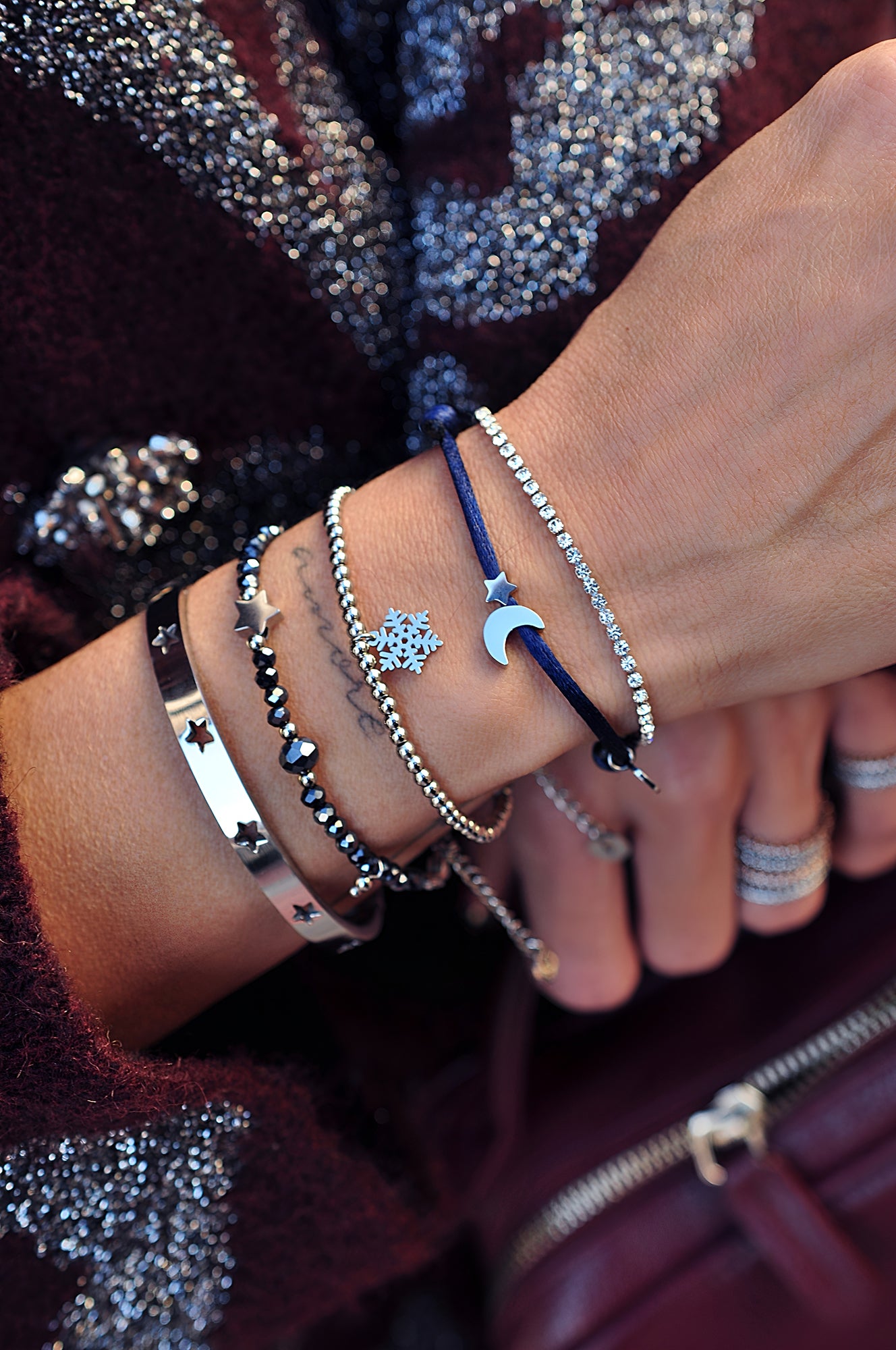 NIGHT SPARK double ring / NIGHT SPARK dvostruki prsten