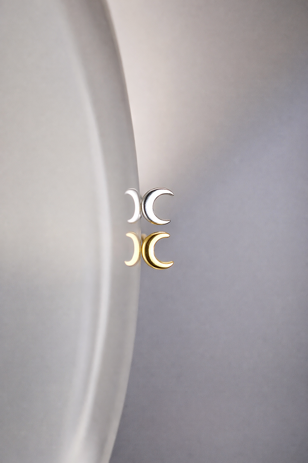 MOON piercing earrings / MOON piercing naušnice
