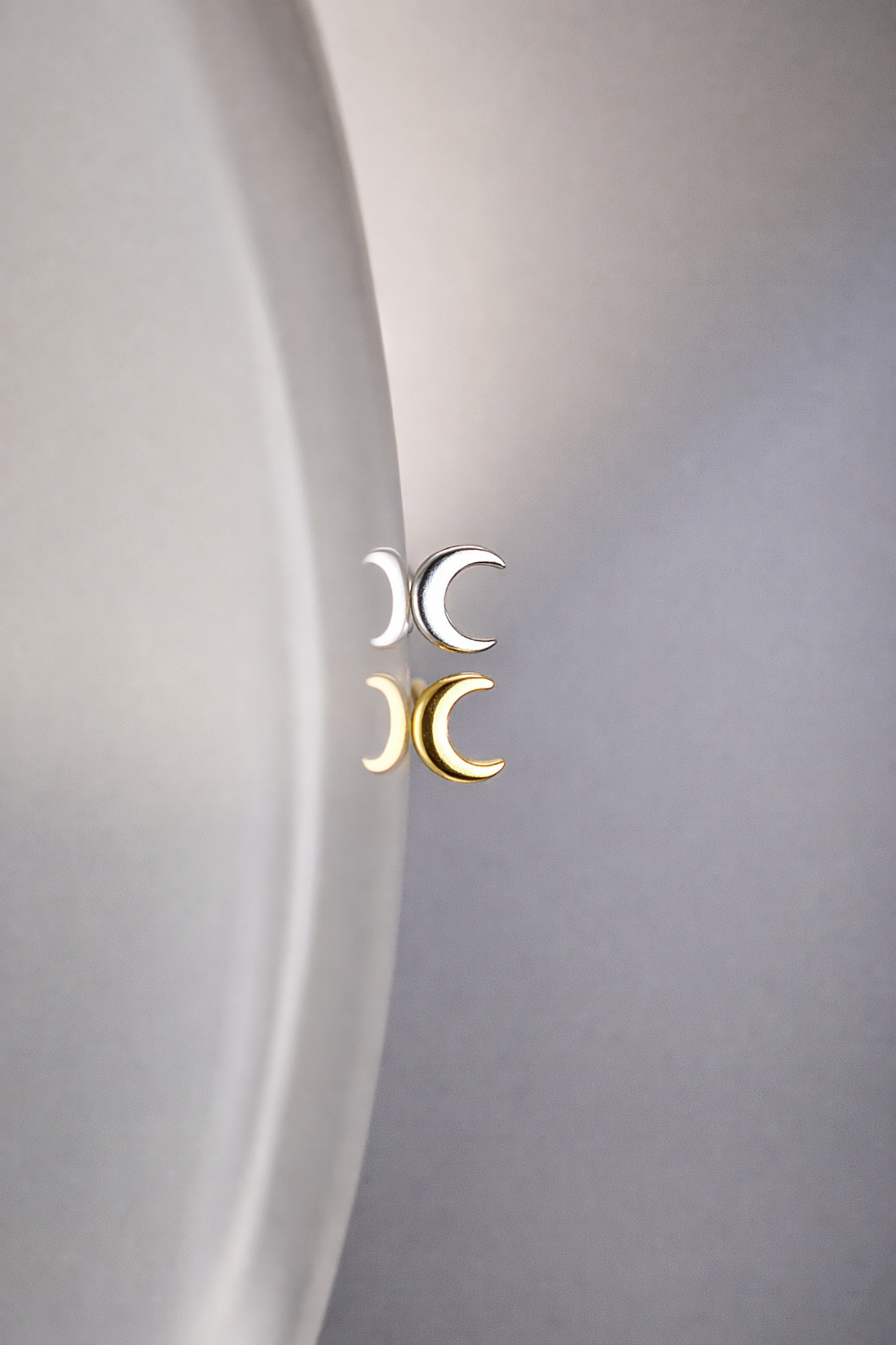 MOON piercing earrings / MOON piercing naušnice