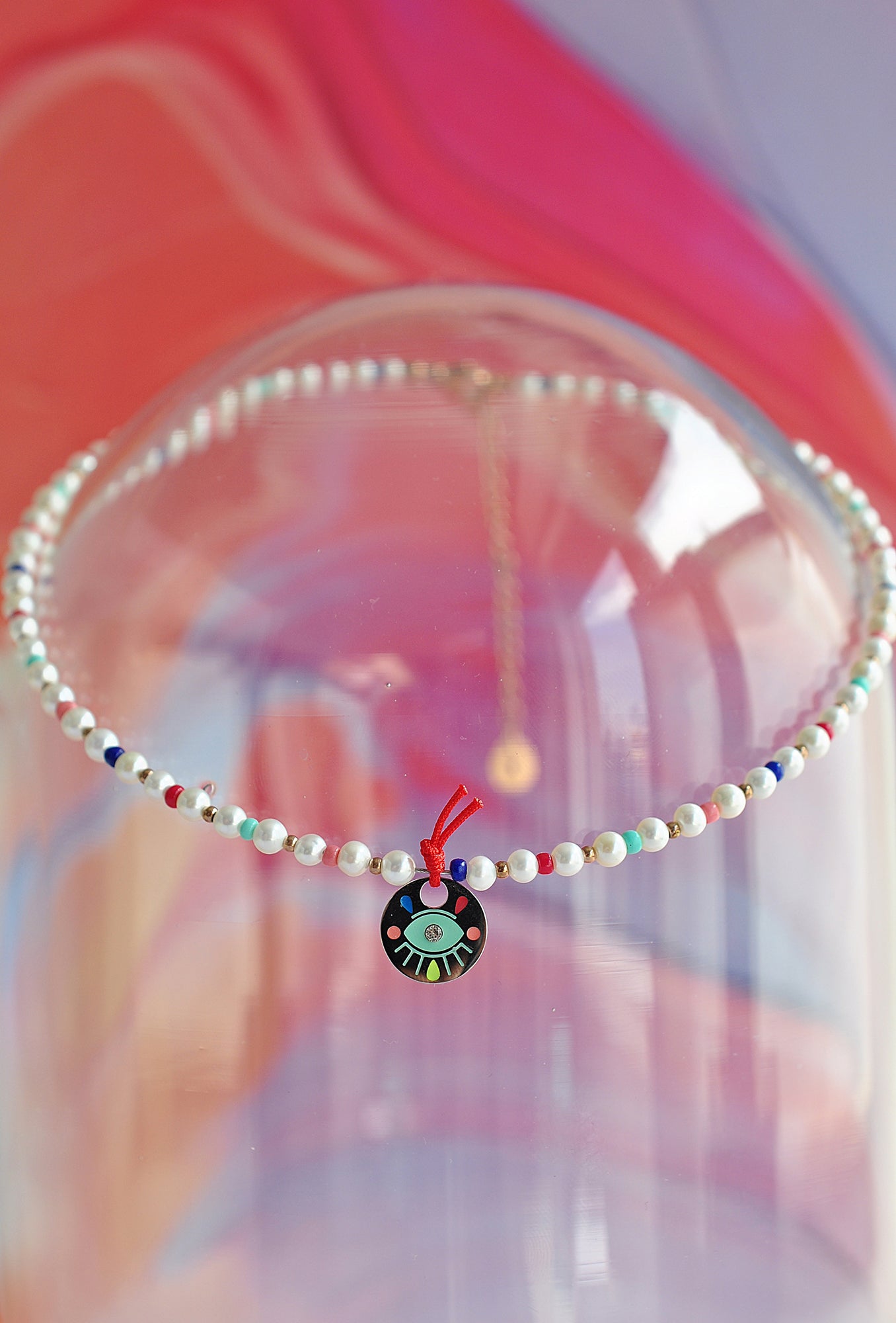 PINA COLADA choker necklace / PINA COLADA ogrlica uz vrat