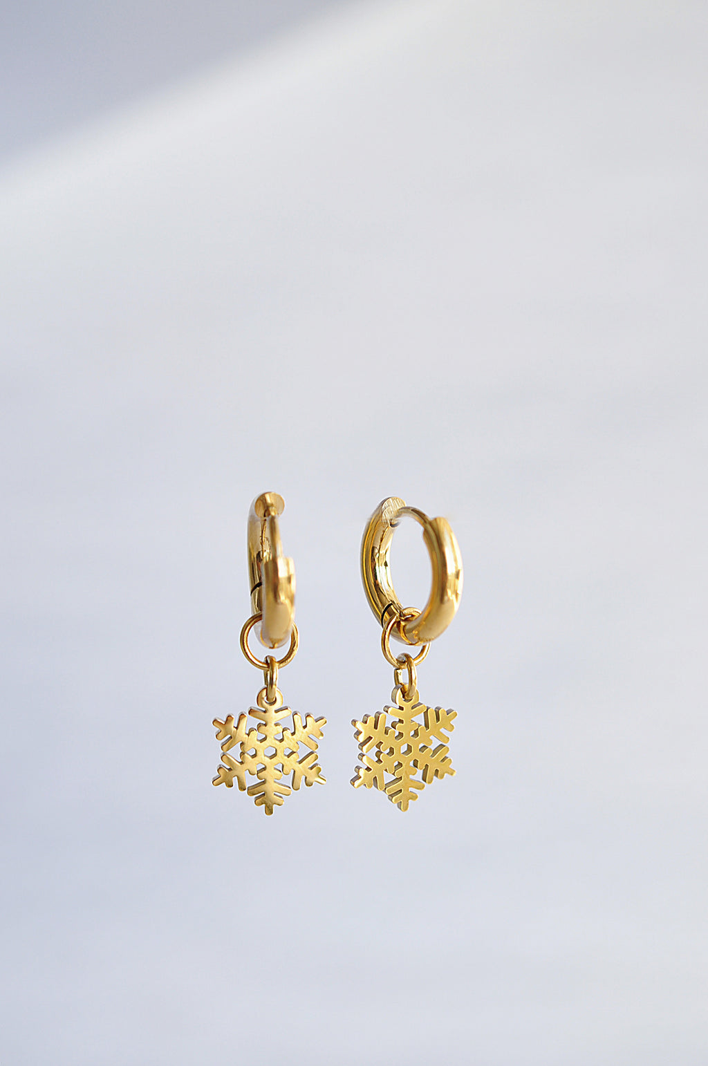 SNOWFLAKE mini hoops / SNOWFLAKE mini ringovi