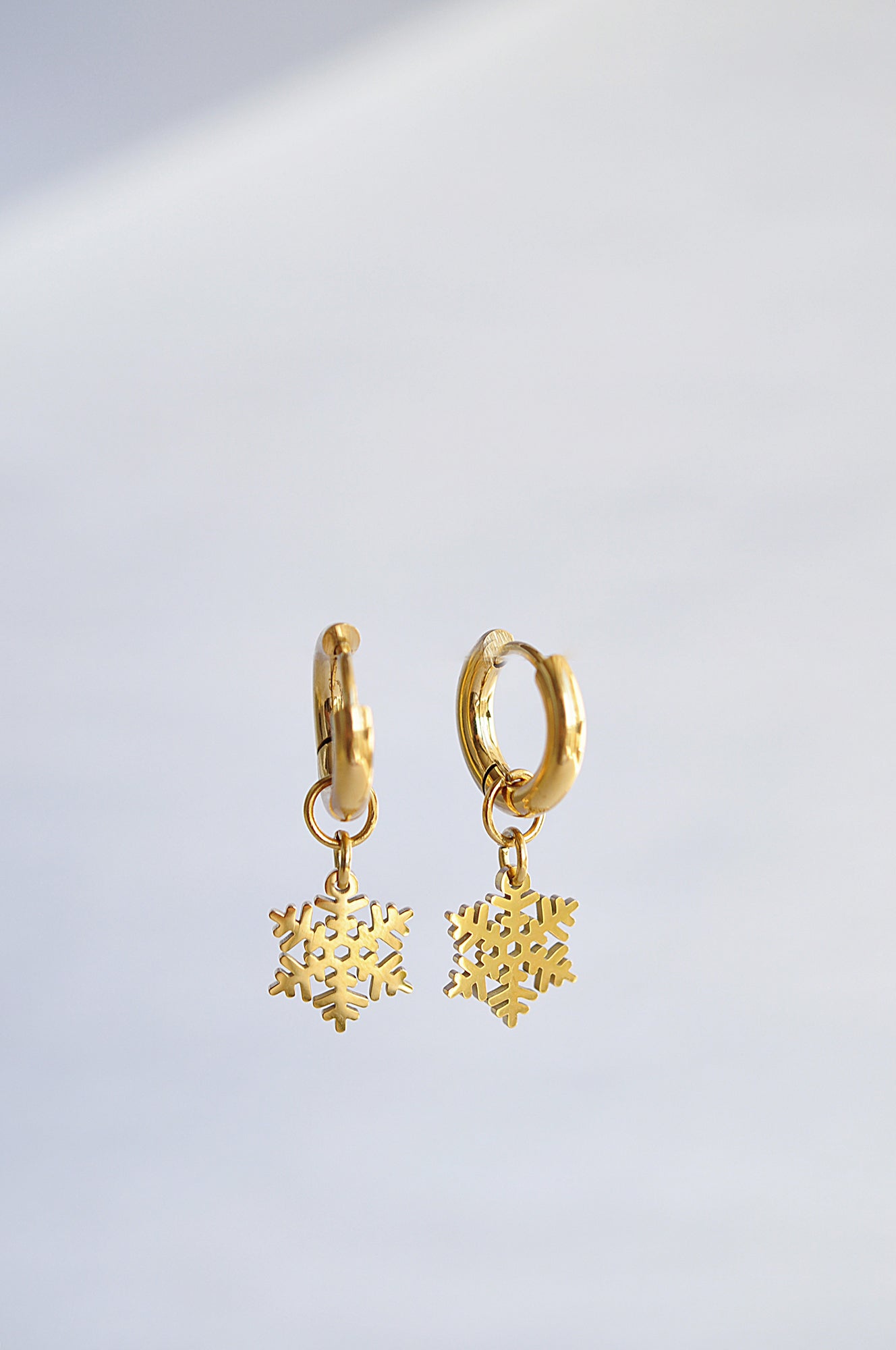 SNOWFLAKE mini hoops / SNOWFLAKE mini ringovi