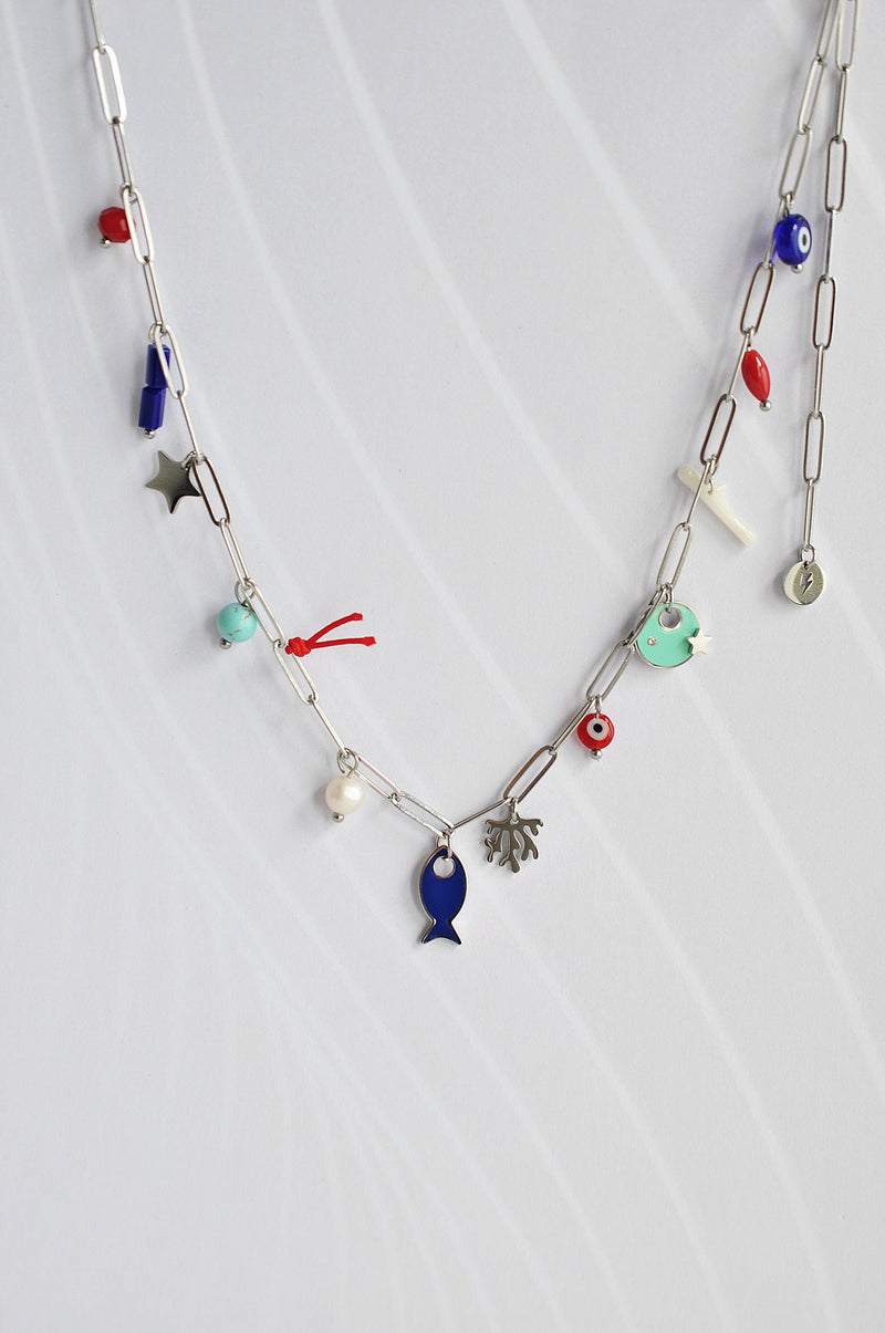 SEXY ON THE BEACH necklace / SEXY ON THE BEACH ogrlica