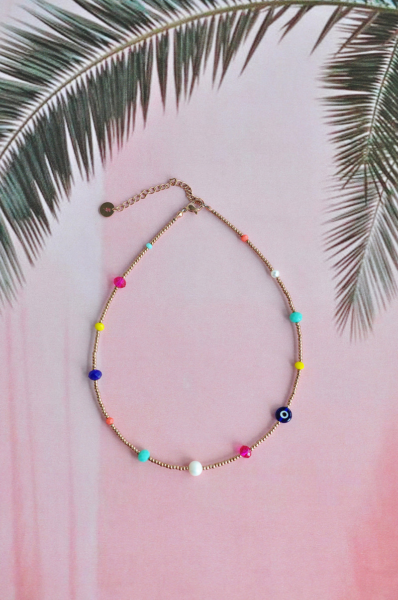 TEQUILA SUNRISE choker necklace / TEQUILA SUNRISE ogrlica uz vrat