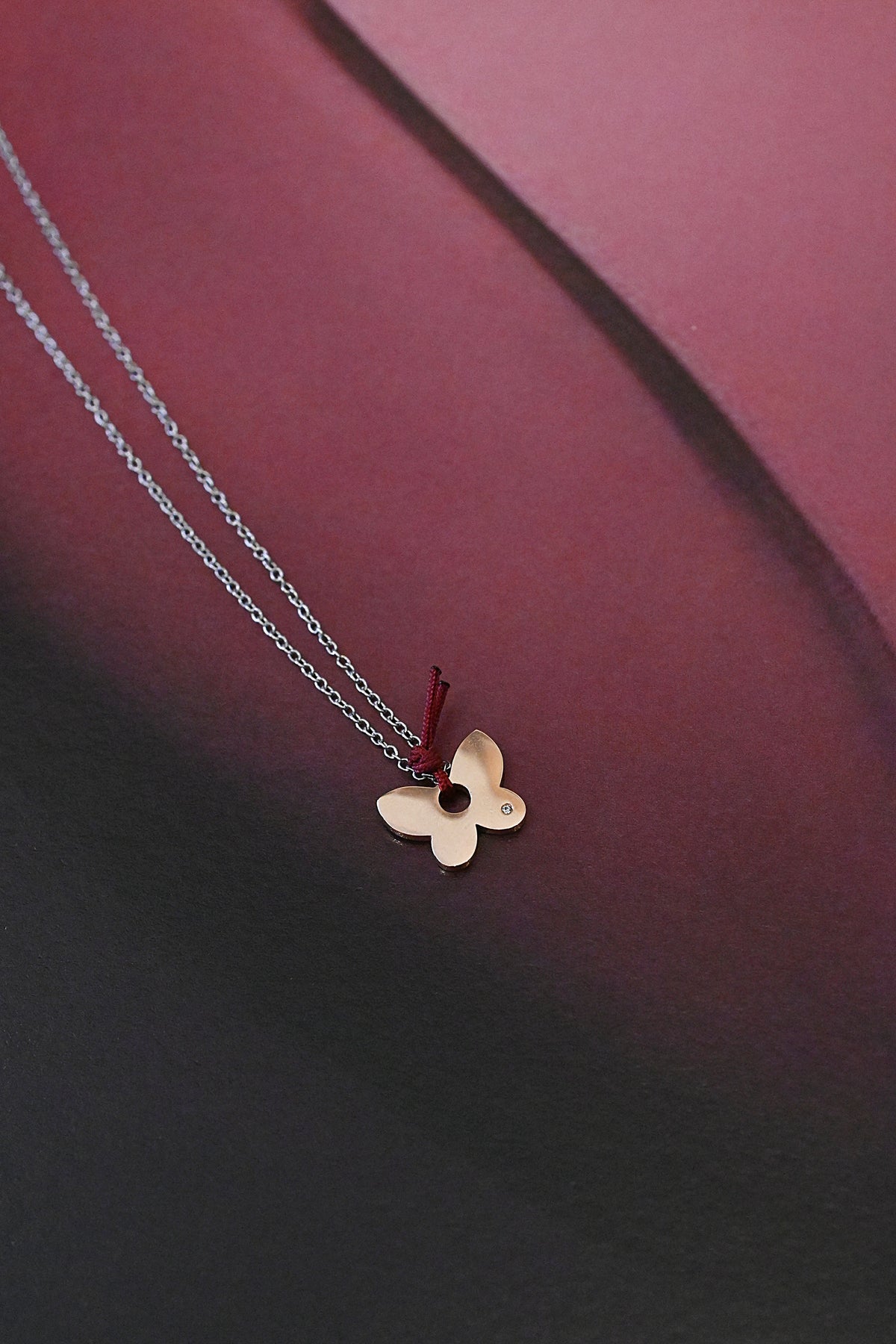 Butterfly single necklace butterfly jednostruka ogrlica