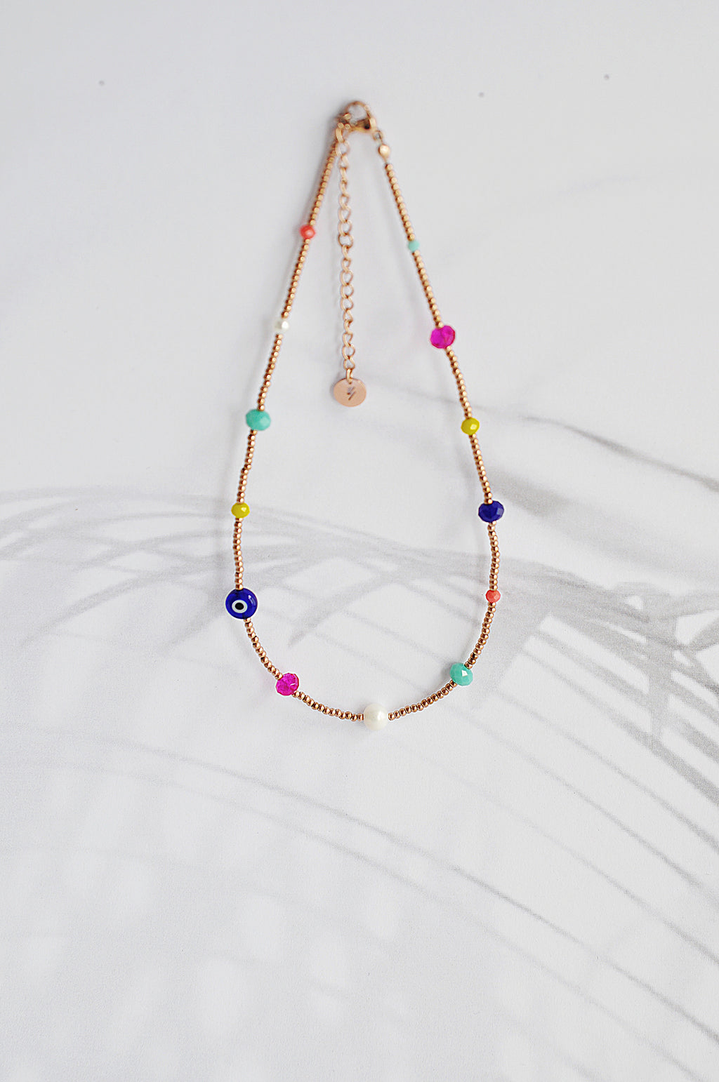 TEQUILA SUNRISE choker necklace / TEQUILA SUNRISE ogrlica uz vrat