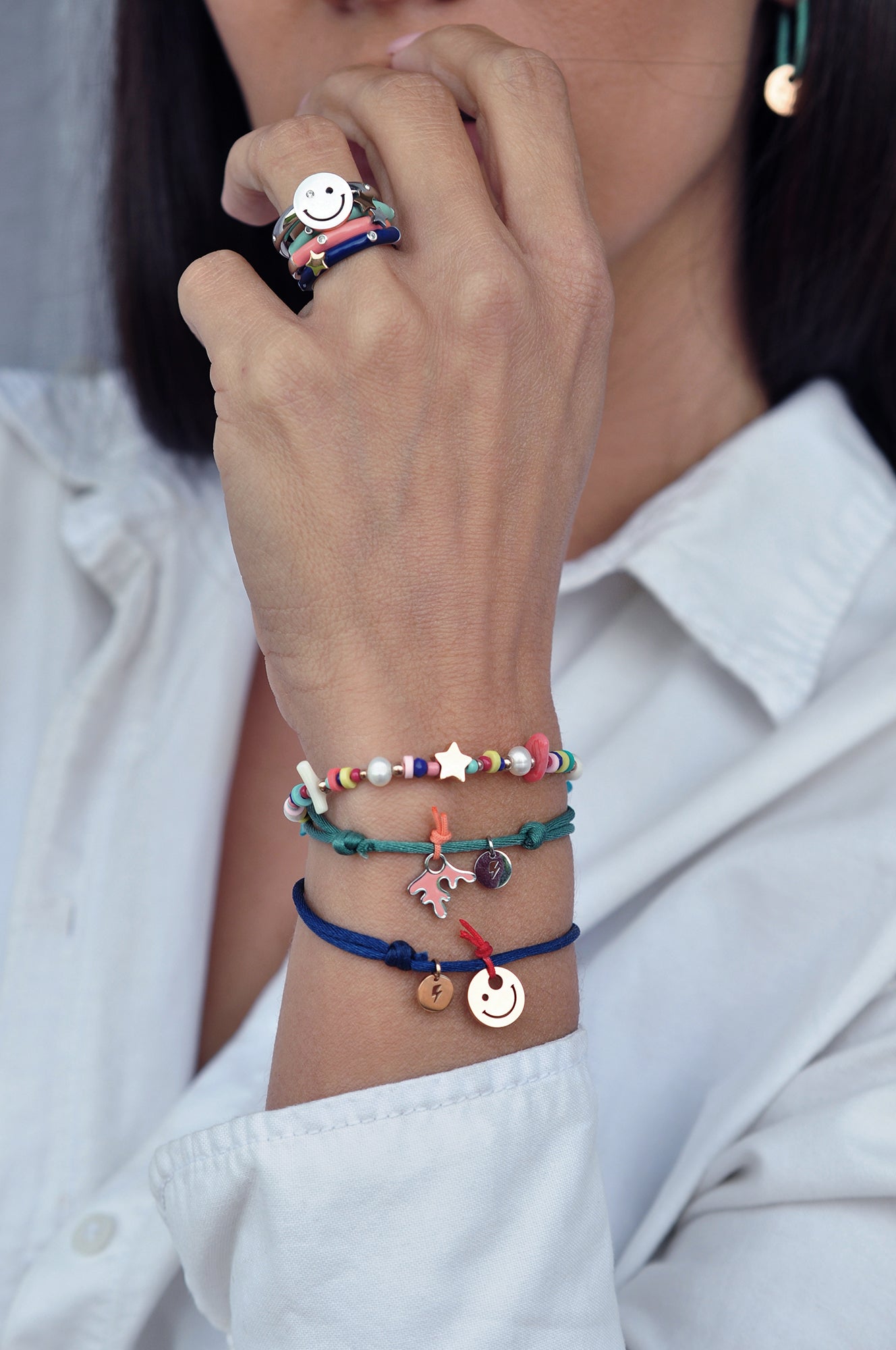 HAPPY PEOPLE beads bracelet