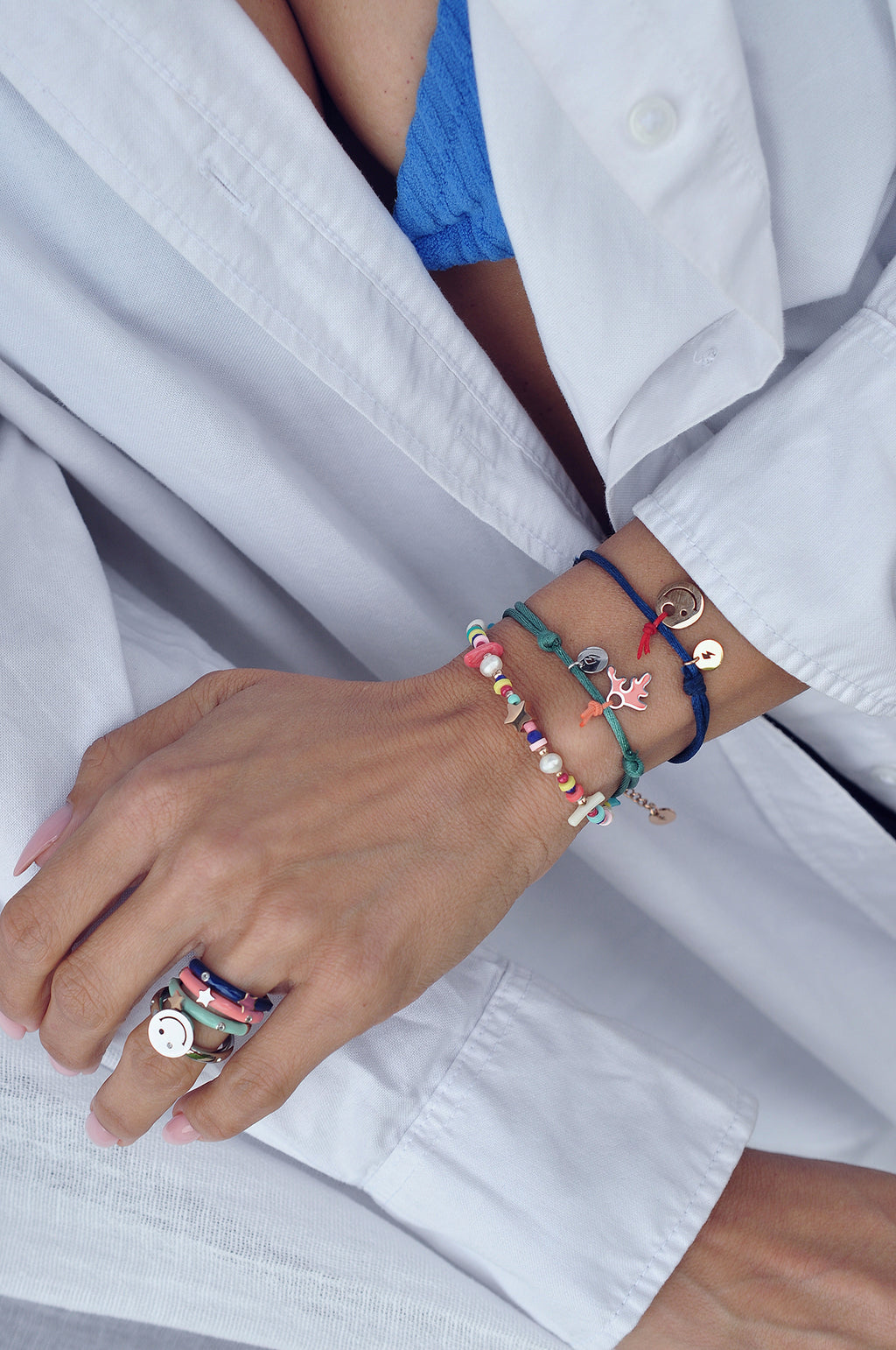 HAPPY PEOPLE beads bracelet