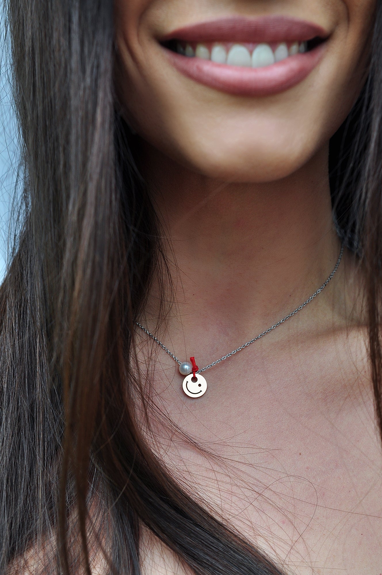SMILE ON Halskette