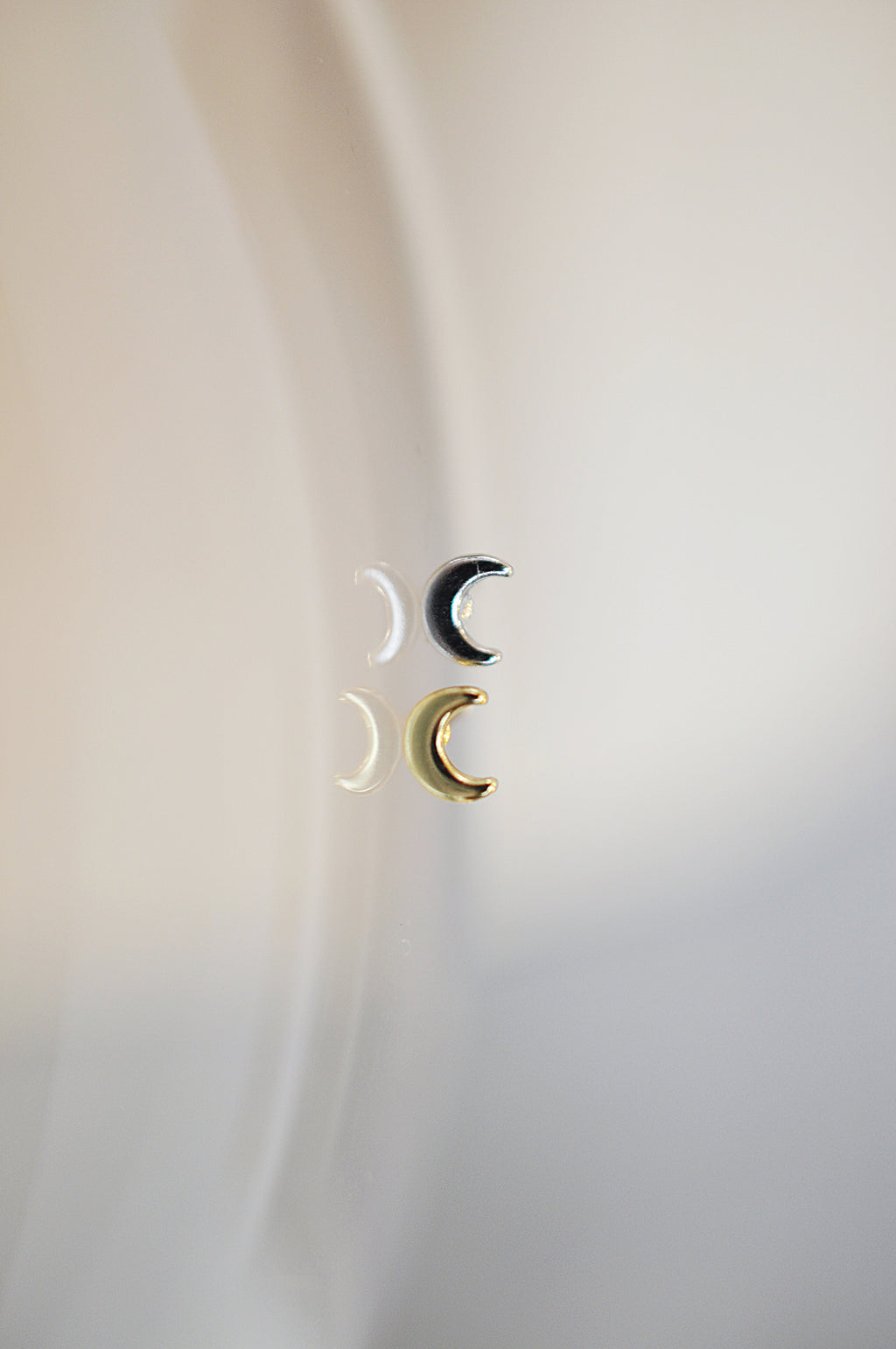 MOON piercing earrings / MOON piercing naušnice