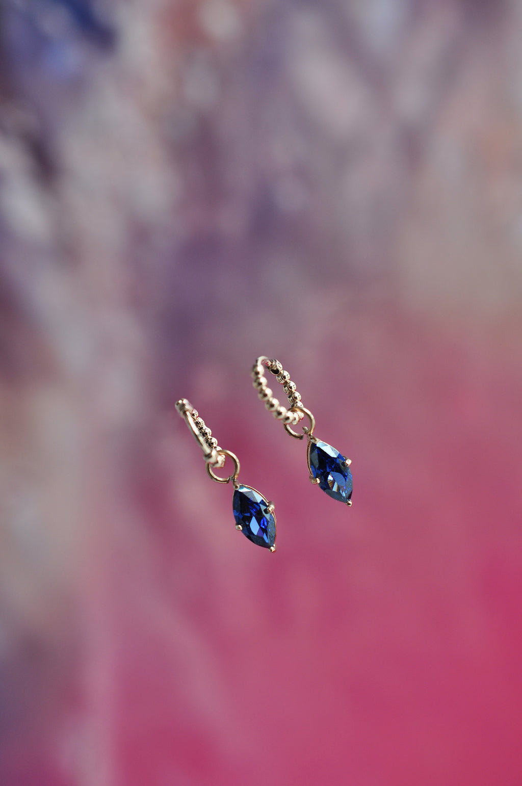 BLUE ROCK dot classic or mini  hoops / BLUE ROCK dot klasični ili mini ringovi