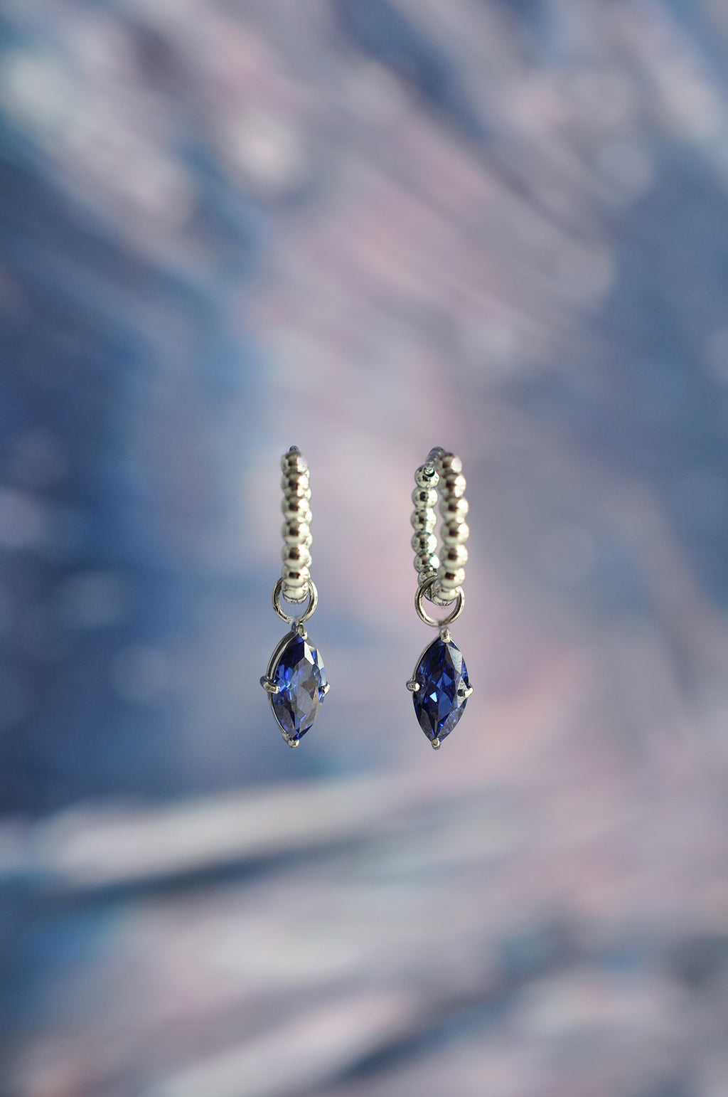 BLUE ROCK dot classic or mini  hoops / BLUE ROCK dot klasični ili mini ringovi