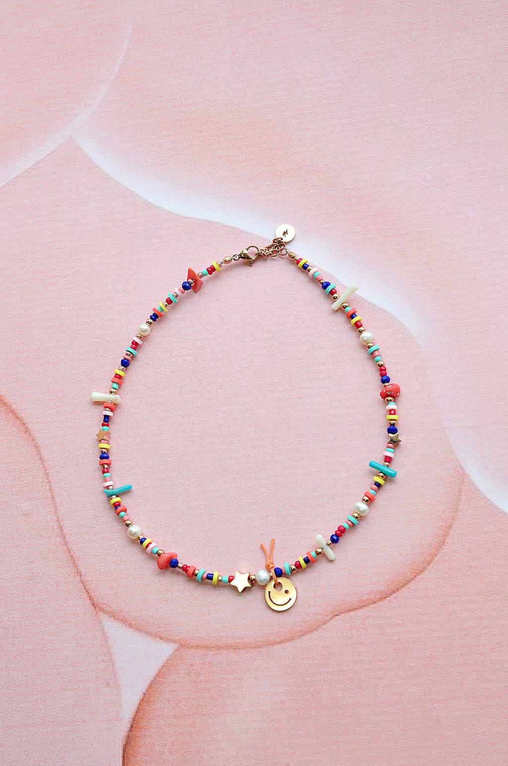 HAPPY PEOPLE beads necklace