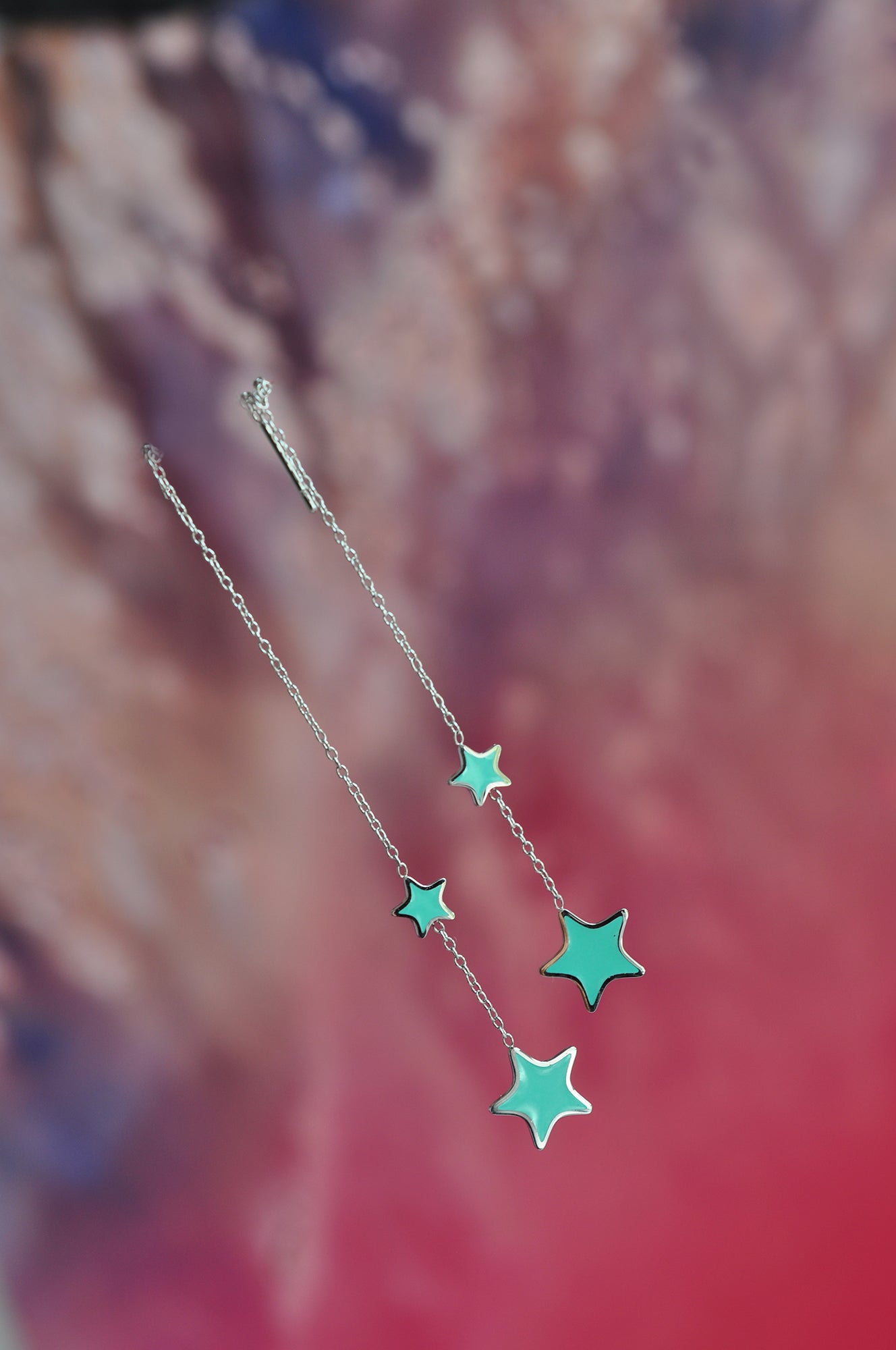 TURQUOISE WATERFALL drop earrings / TURQUOISE WATERFALL viseće naušnice