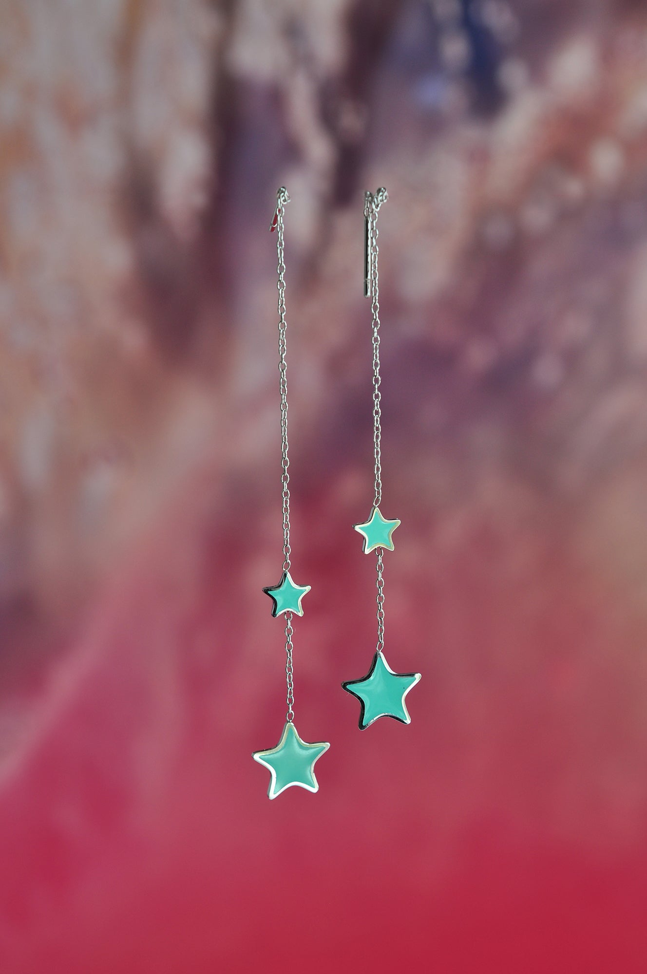 TURQUOISE WATERFALL drop earrings / TURQUOISE WATERFALL viseće naušnice