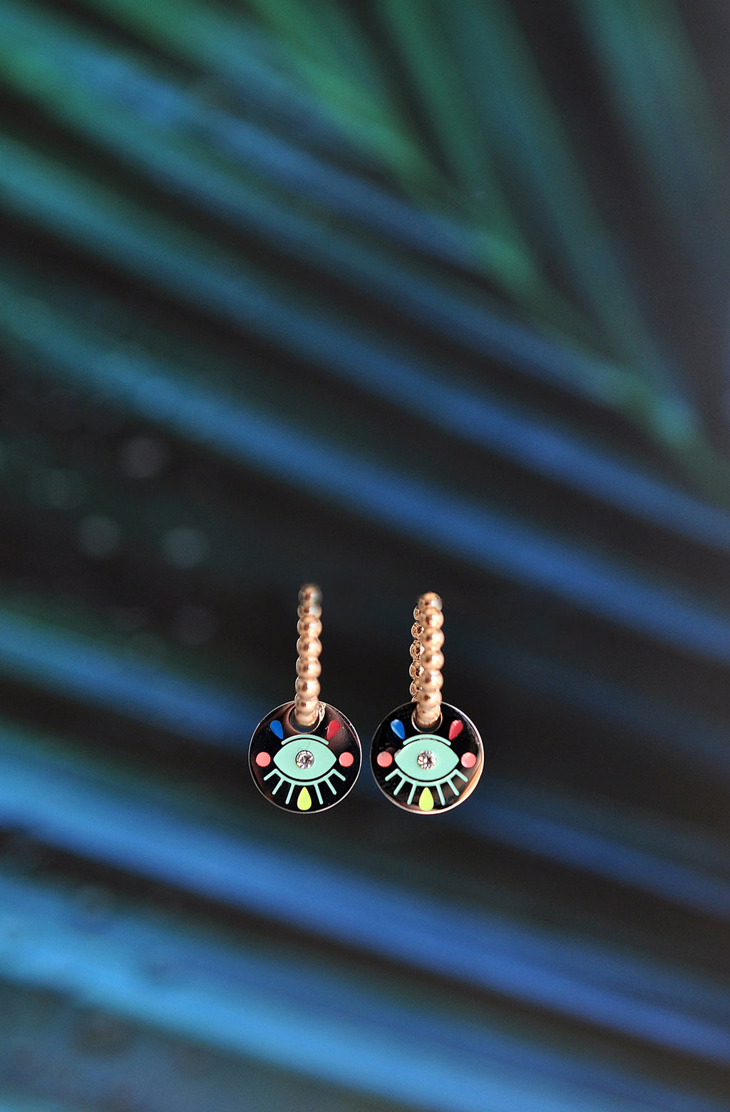 PINA COLADA classic drop hoops / PINA COLADA okrugli ringovi