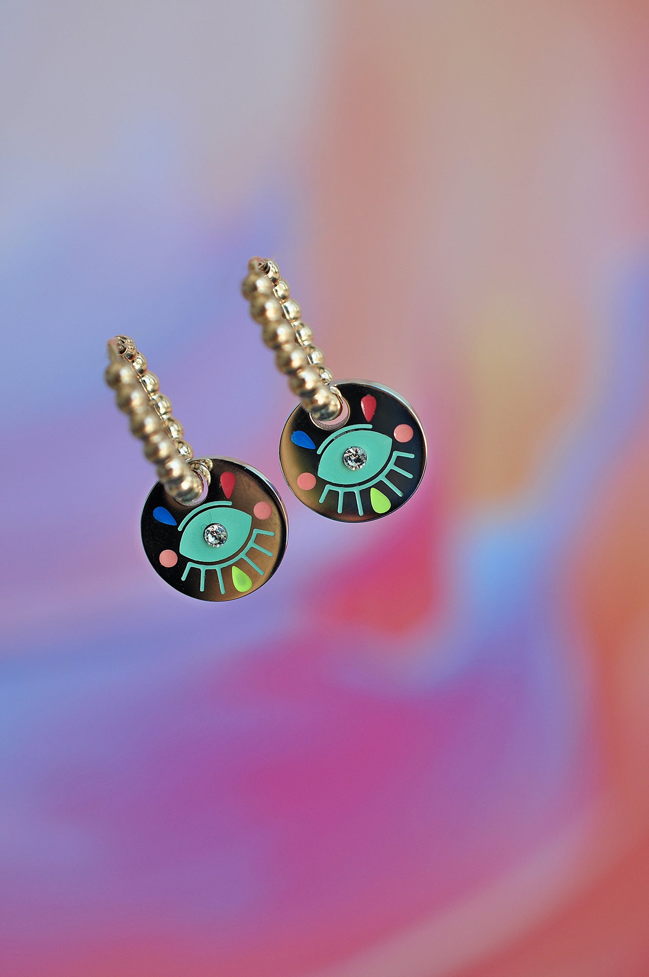 PINA COLADA classic drop hoops / PINA COLADA okrugli ringovi