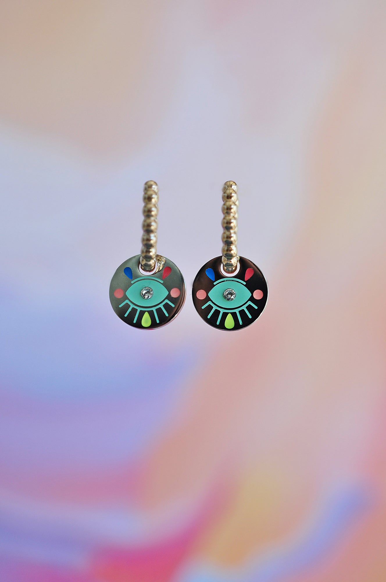 PINA COLADA classic drop hoops / PINA COLADA okrugli ringovi