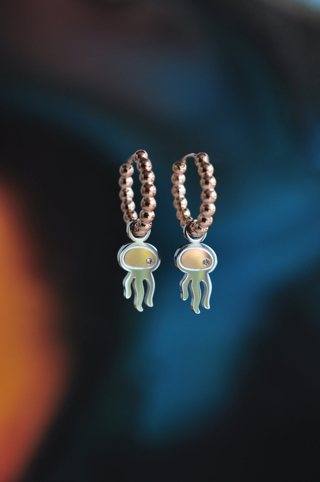 JELLY BABY dot mini or classic hoops / JELLY BABY dot mini ili klasični ring