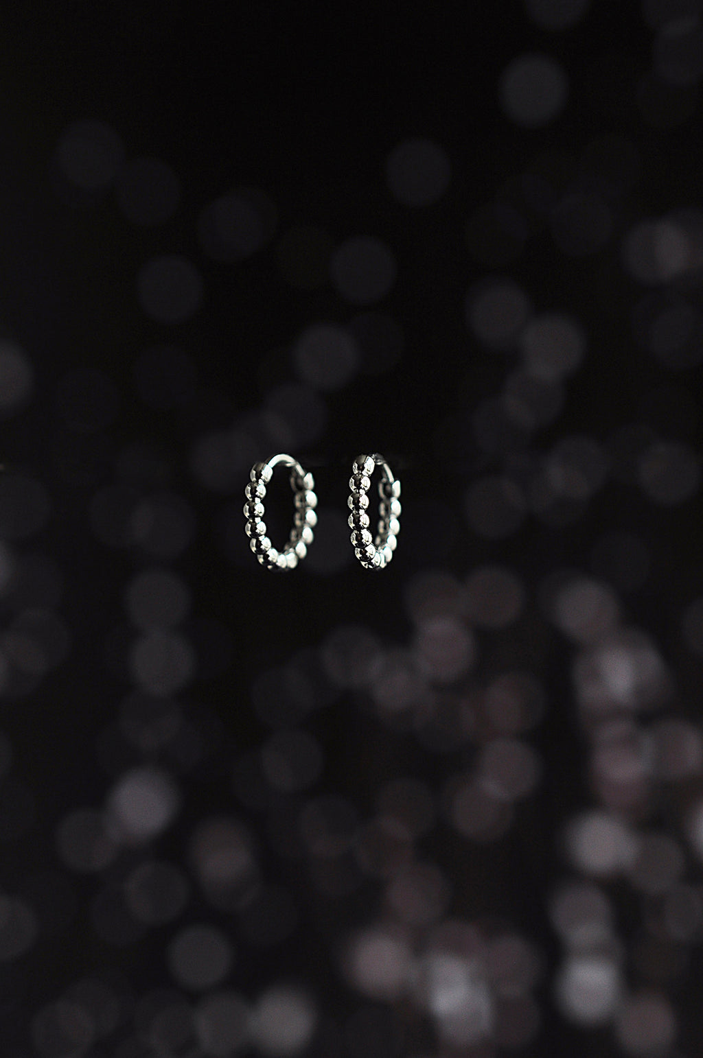 SNOW DROPS mini hoops / SNOW DROPS mini ringovi