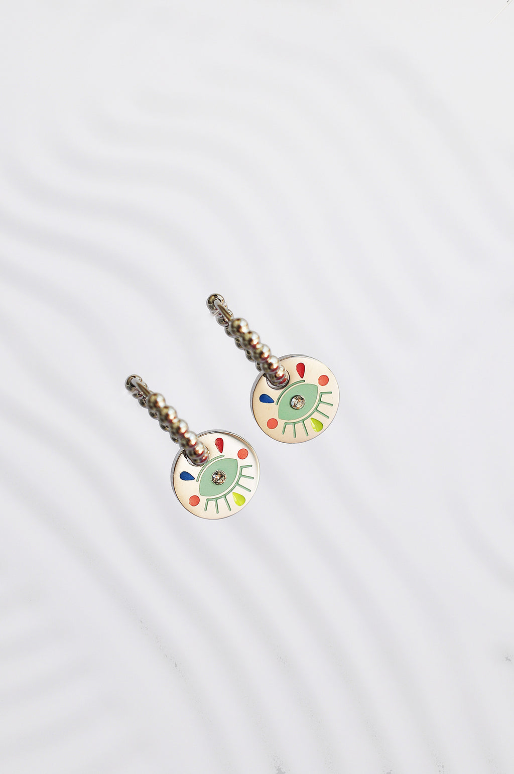 PINA COLADA classic drop hoops / PINA COLADA okrugli ringovi