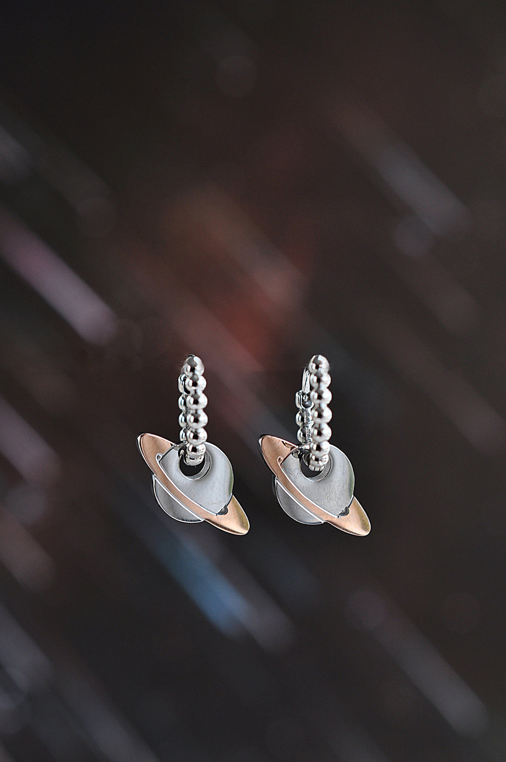 SATURN mini dot hoops / SATURN mini dot ringovi