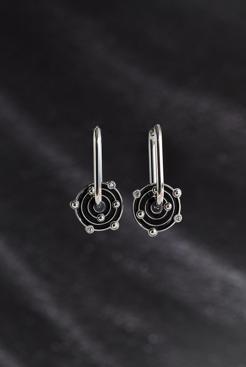 OUT OF SPACE oval hoops / OUT OF SPACE ovalni ringovi