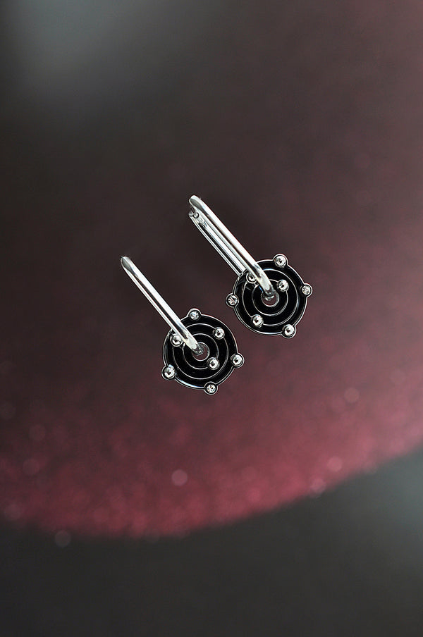 OUT OF SPACE oval hoops / OUT OF SPACE ovalni ringovi