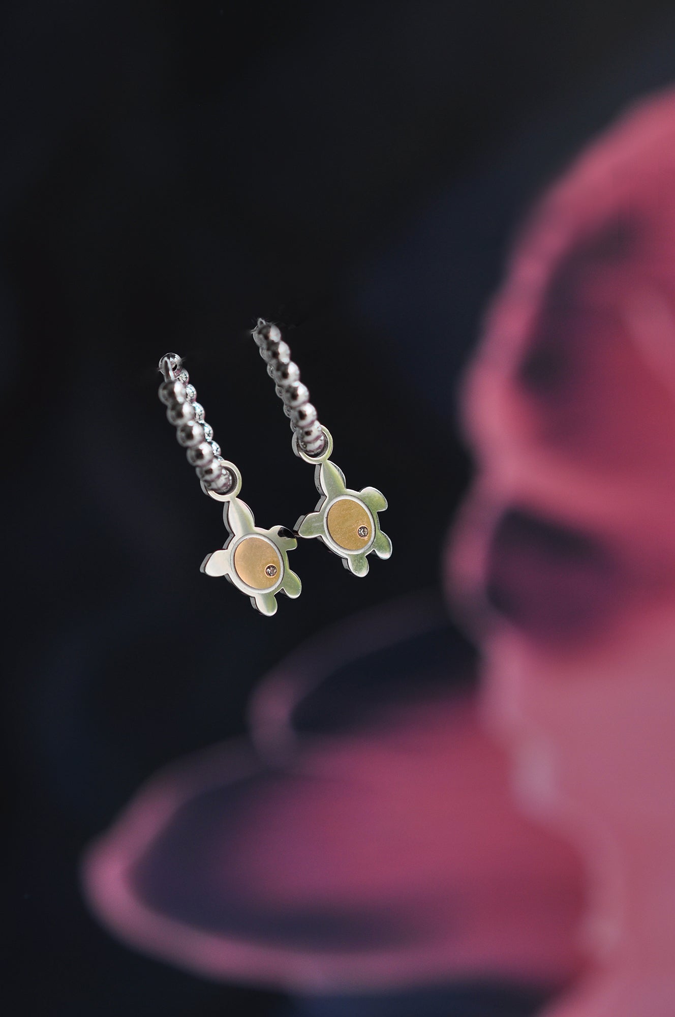 TURTLE dot mini or classic hoops / TURTLE dot mini ili klasični ringovi