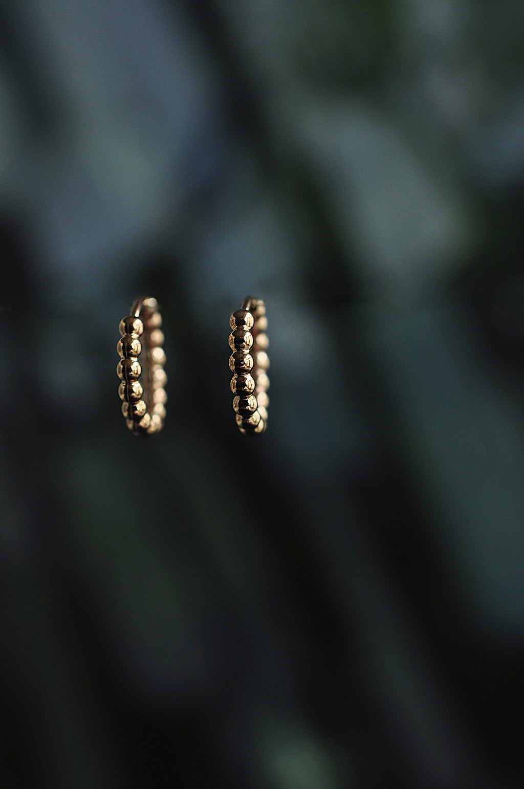 SNOW DROPS classic hoops / SNOW DROPS klasični ringovi