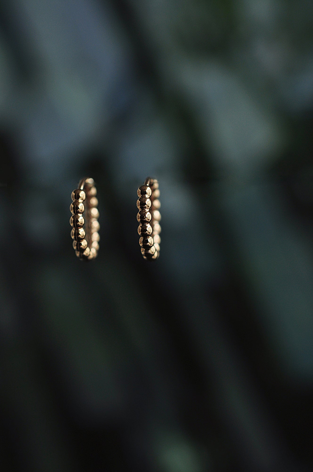 SNOW DROPS classic hoops / SNOW DROPS klasični ringovi